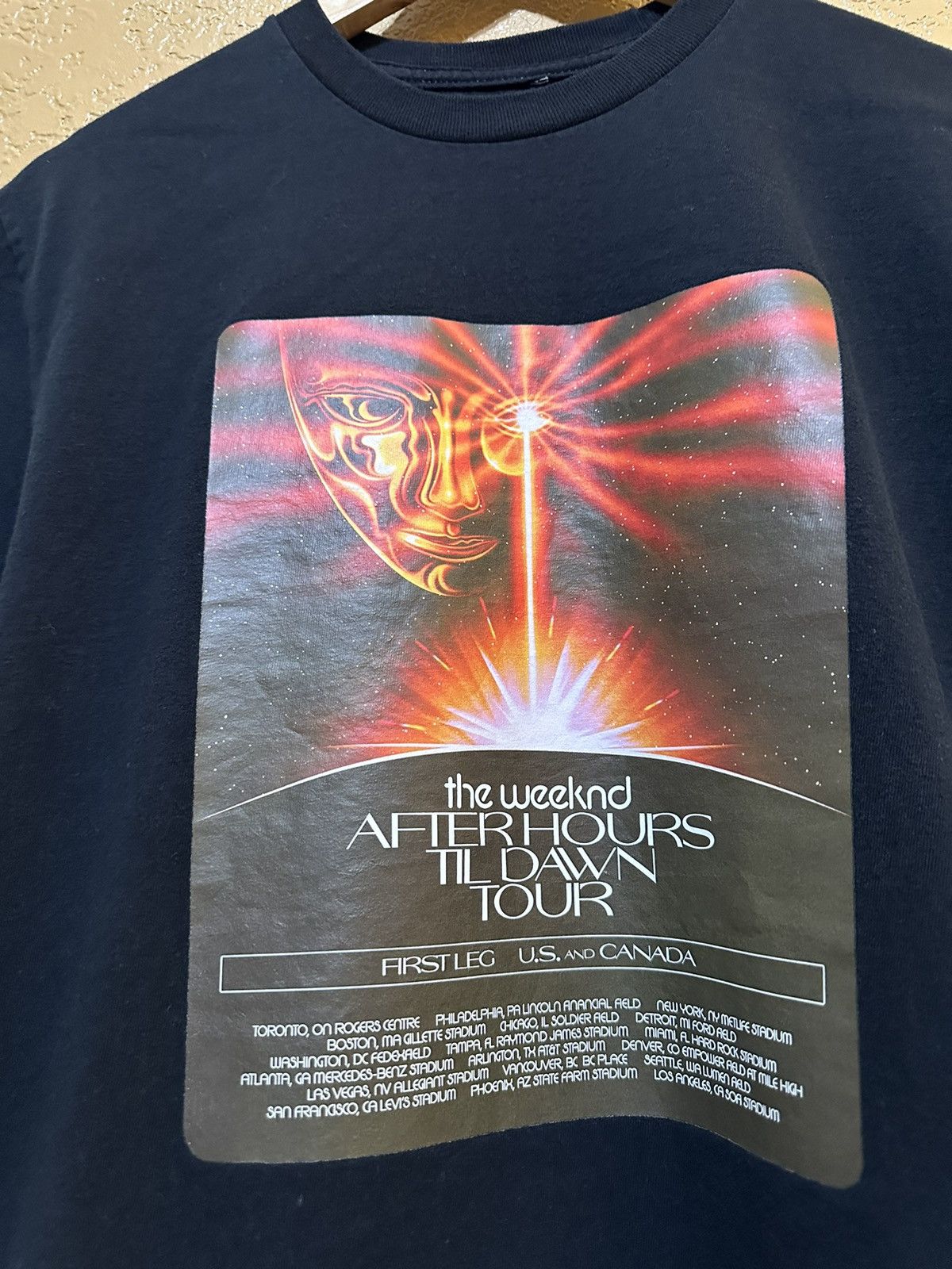Band Tees × The Weeknd × XO The Weeknd XO After Hours Til Dawn Tour T Shirt Medium Size US M / EU 48-50 / 2 - 3 Thumbnail