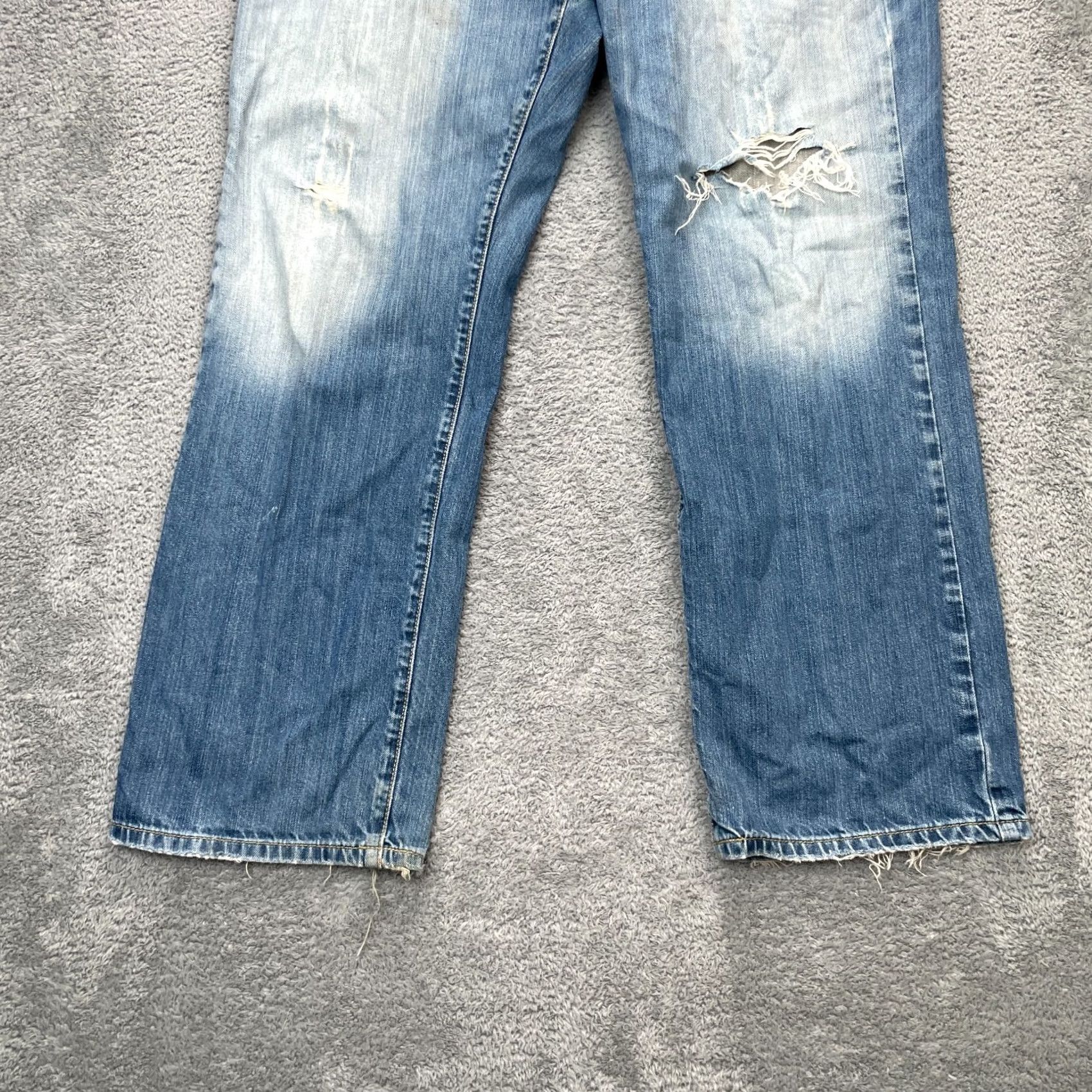 Lucky Brand Lucky Brand Jeans Men Bootcut Denim 36 Blue - Cotton Size US 36 / EU 52 - 6 Thumbnail