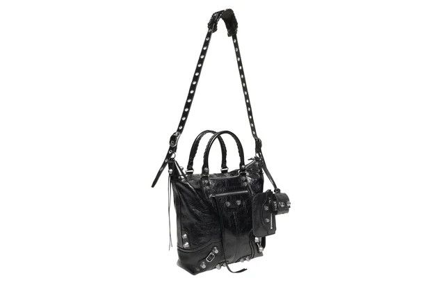 Balenciaga o1srvl11e0426 Size: OS / Le Cagole Medium Tote Bag in Black Size ONE SIZE - 2 Thumbnail