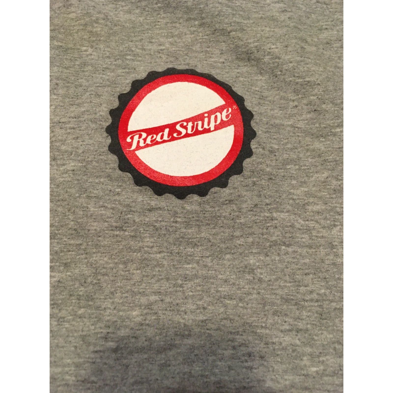 Vintage VINTAGE Red Stripe Jamaican Lager Beer T-Shirt Size S Gray Funny Mens Size US S / EU 44-46 / 1 - 3 Thumbnail