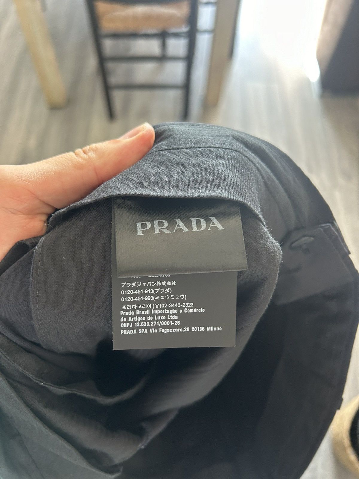 Prada Navy Slim Fit Trousers Size US 30 / EU 46 - 16 Thumbnail