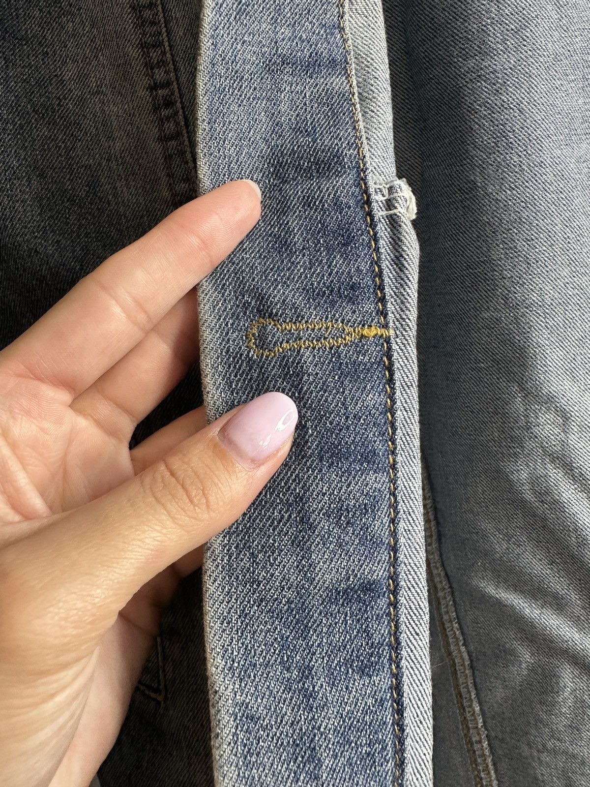 Other handmade denim jacket handicraft Y2k Size S / US 4 / IT 40 - 5 Thumbnail