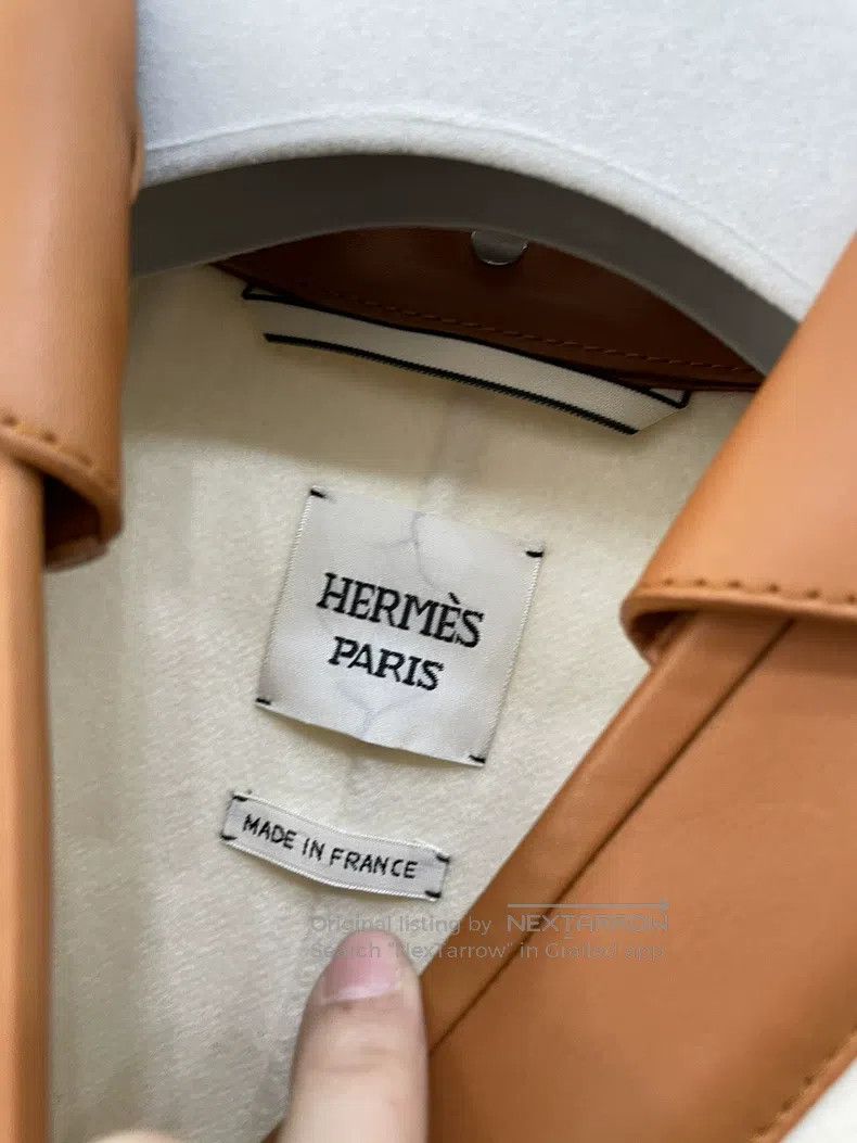 Hermes Hermes Cloak Fringe Coat Size XS / US 0-2 / IT 36-38 - 3 Thumbnail