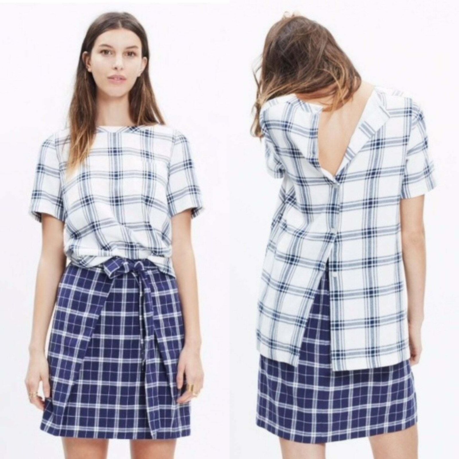 Madewell Madewell Womens Top Light Academia M Classic Prep Old Money Size M / US 6-8 / IT 42-44 - 1 Thumbnail