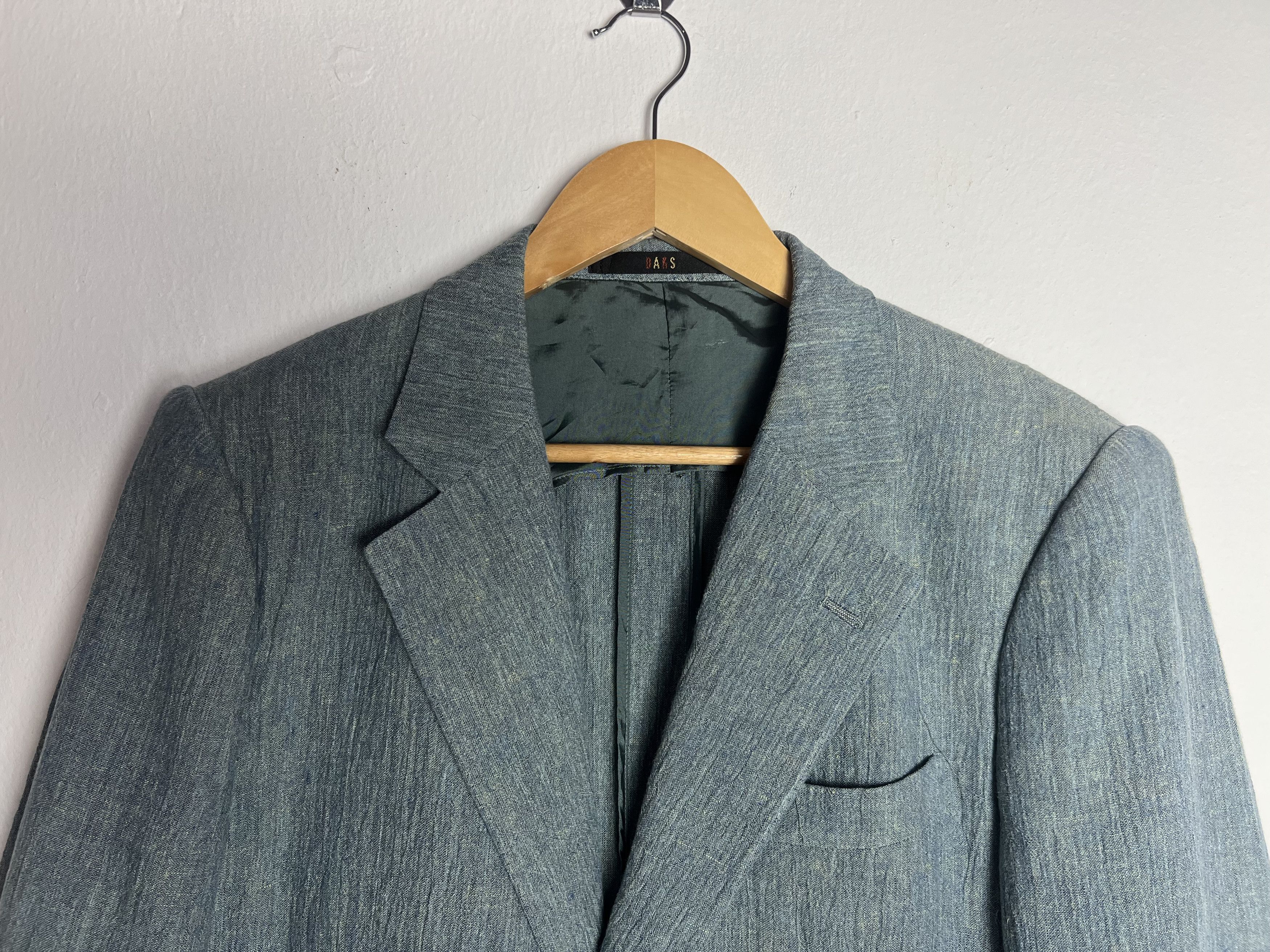 DAKS Daks Men Two Button Single Breasted Blazer Size 38R - 3 Thumbnail