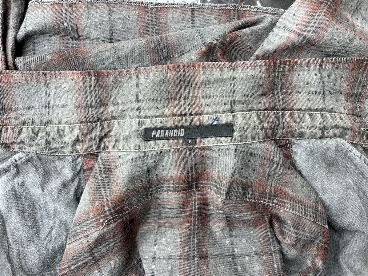20471120 Vintage Paranoid Japan Blink Dot Bondage Flannel Shirt Size US S / EU 44-46 / 1 - 22 Thumbnail