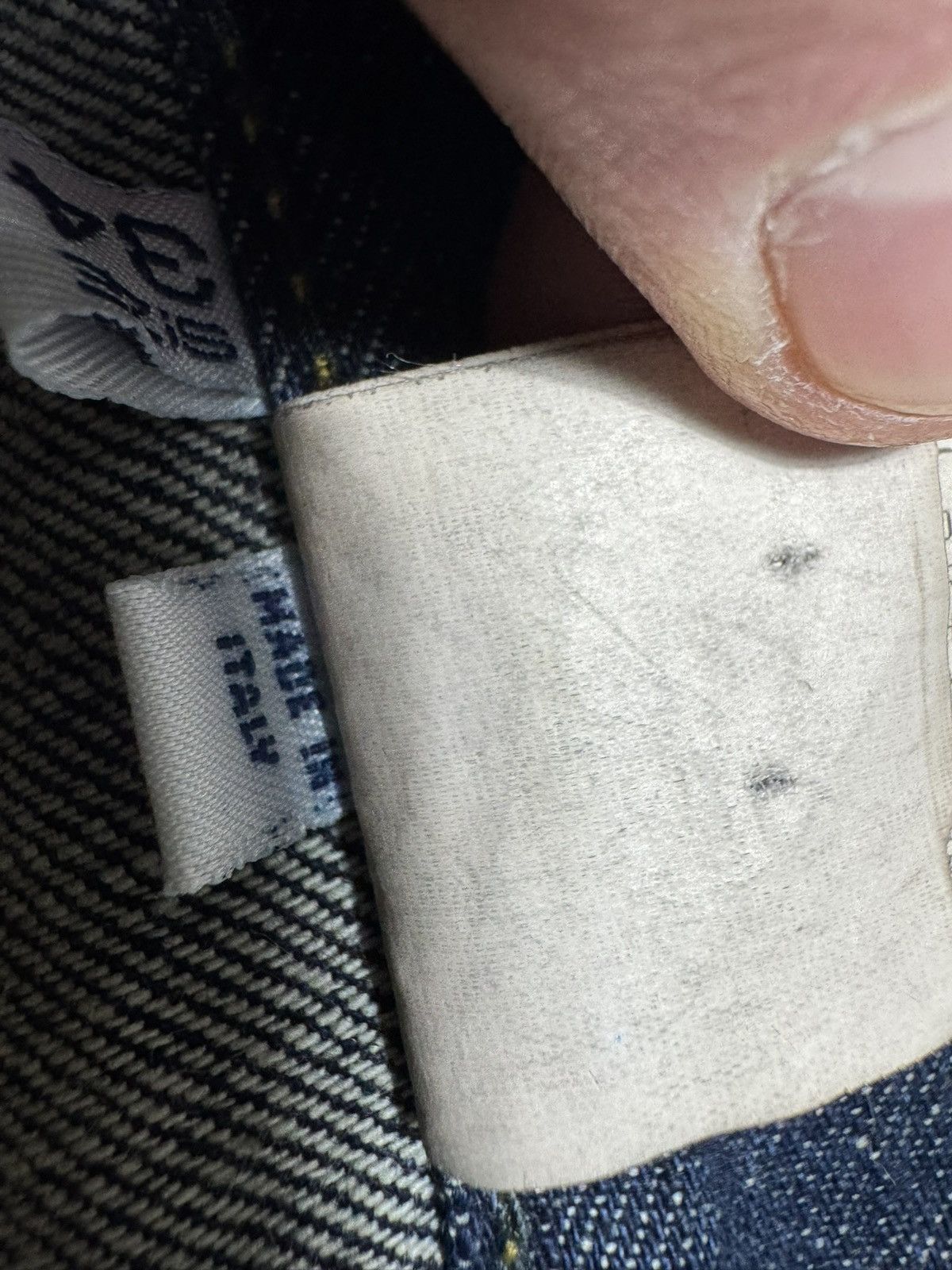 Armani Armani Jeans Baggy Big Logo Denim Luxury Vintage Size 34 Size US 34 / EU 50 - 9 Thumbnail