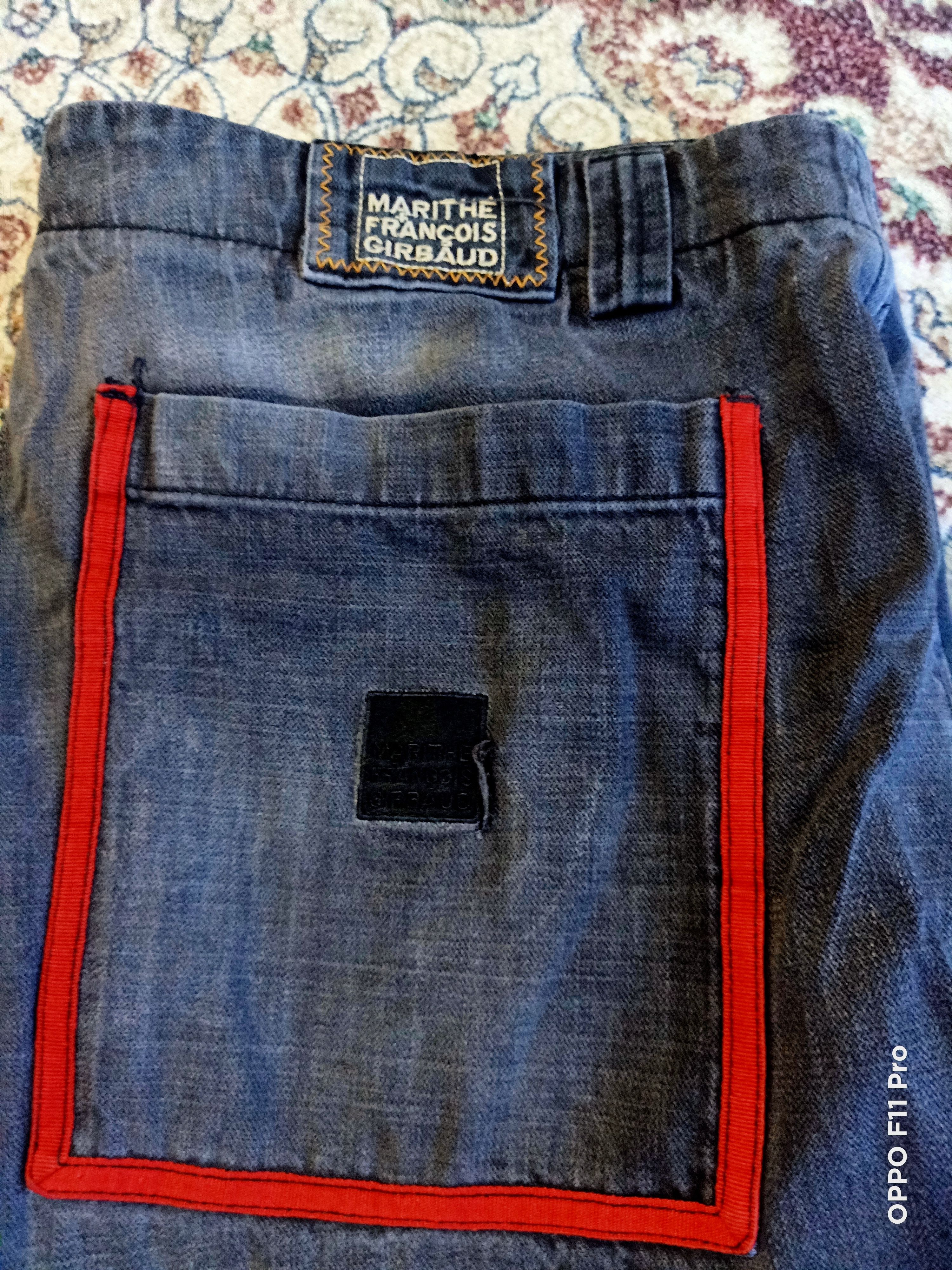 Marithe + Francois Girbaud marithé françois girbaud shuttle tape baggy jeans style Size US 36 / EU 52 - 13 Thumbnail