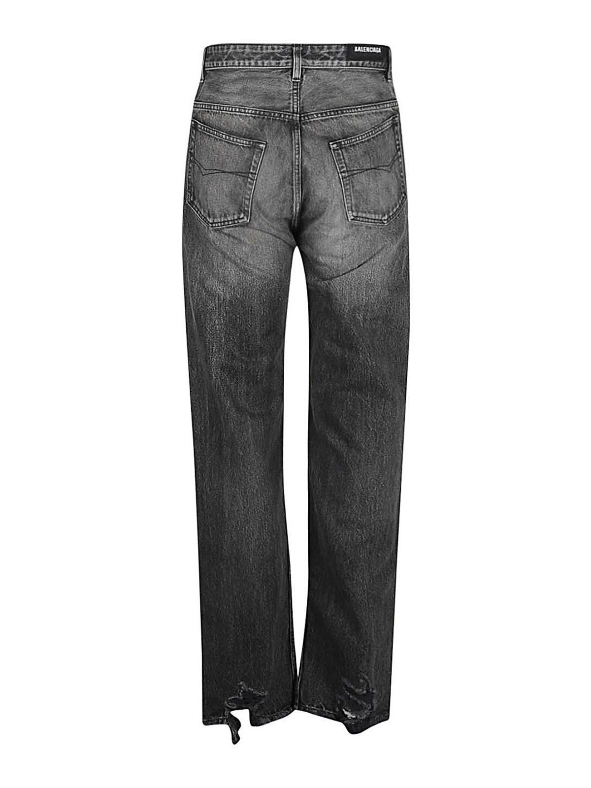 Balenciaga o1loc1c0925 751110 Medium Fit Pants Organic Japanese Jeans Size US 30 / EU 46 - 2 Thumbnail
