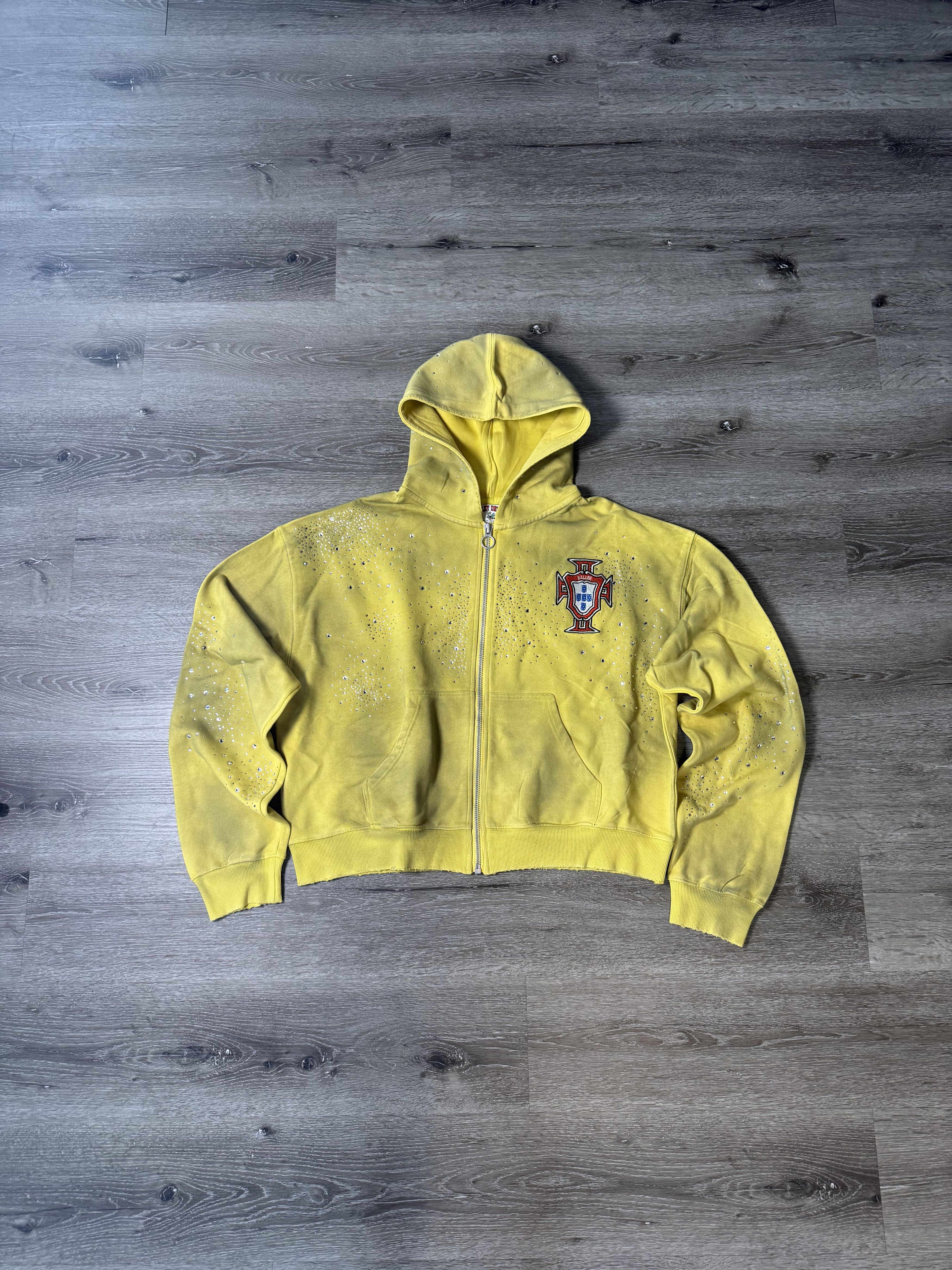 Vale Vale Forever "Sun Custered" Zip Up (Yellow) Size US S / EU 44-46 / 1 - 1 Thumbnail