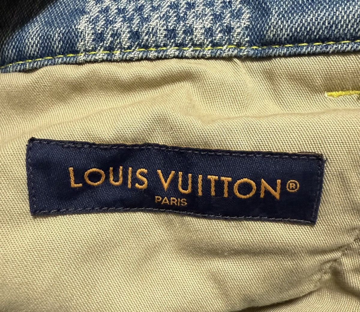 Louis Vuitton Louis Vuitton 36 Damier Flared Washed Denim Jenas Size US 36 / EU 52 - 6 Thumbnail