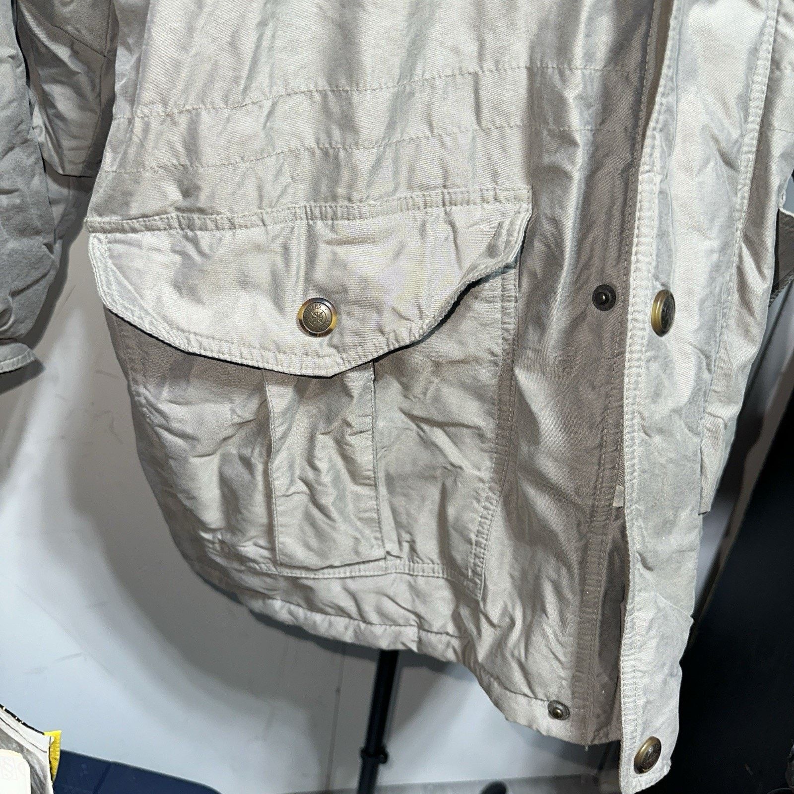 Members Only MEMBERS ONLY Men's Jacket LG Puffer Gray Full Length 90s Size US L / EU 52-54 / 3 - 6 Thumbnail
