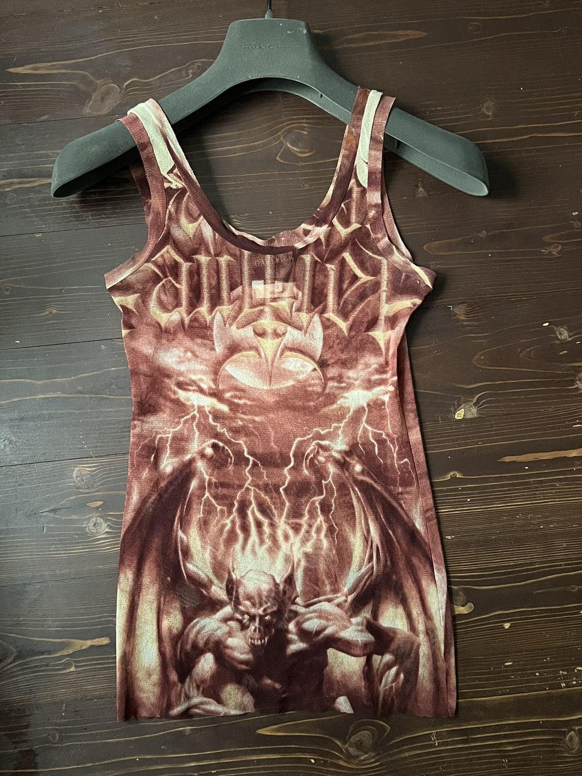 S/S 2001 Jean Paul Gaultier satan demon devil sheer mesh