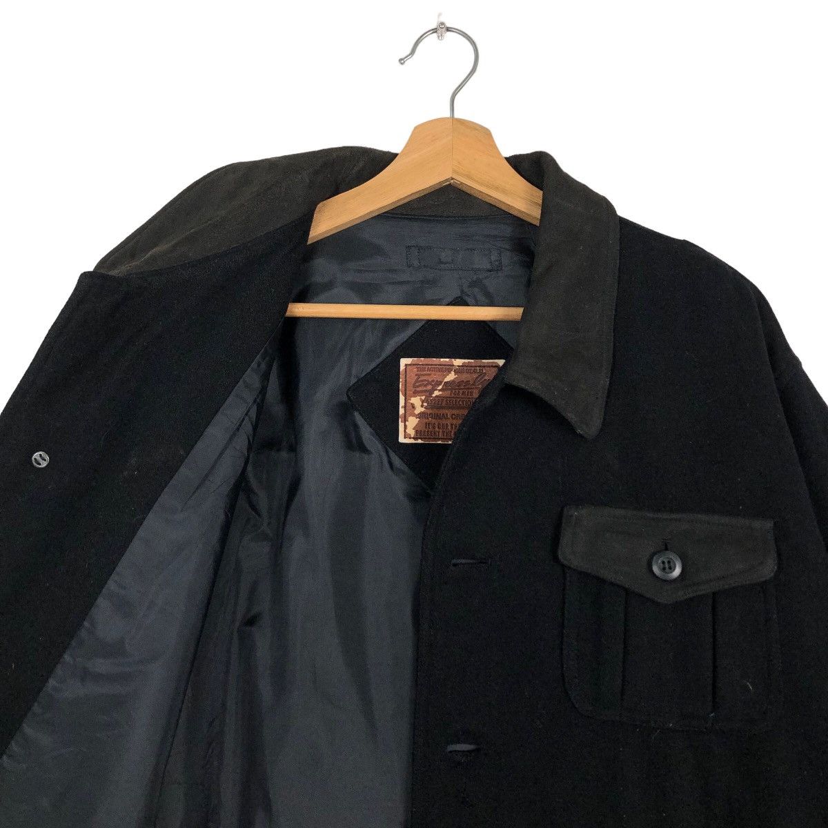 Issey Miyake 🔥Wool Chore Jacket Expressly For Men Rare Design Size US M / EU 48-50 / 2 - 9 Thumbnail