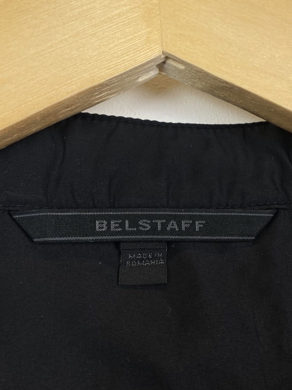 Belstaff Belstaff Full Zip Bomber Jacket Women’s Size 44 Black Logo Size M / US 6-8 / IT 42-44 - 4 Thumbnail