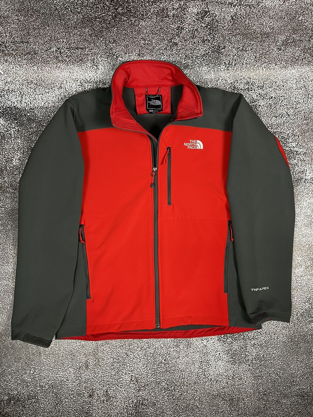 image of New Vintage The North Face Apex Soft Shell Waterproof in Red, Men's (Size Large)