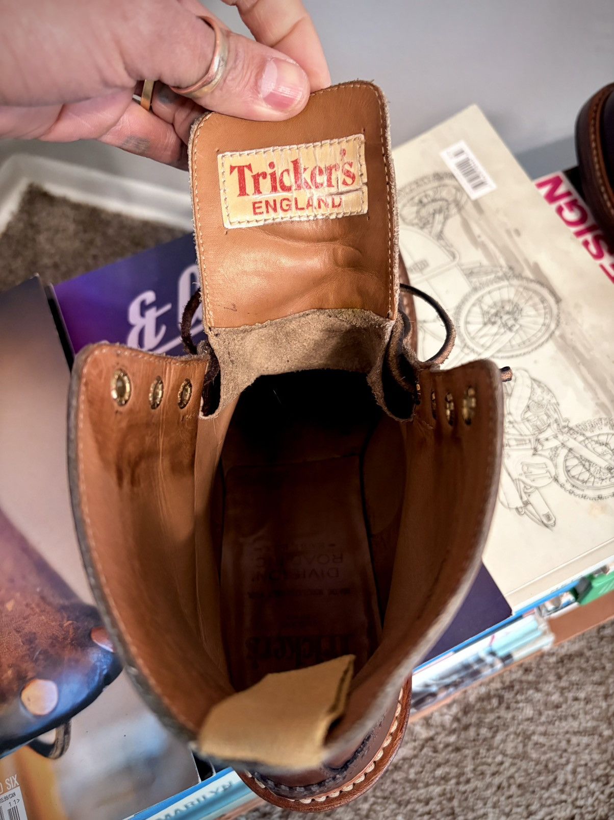 Tricker's Tricker’s Eaton x Division Road Size US 6.5 / EU 39-40 - 7 Thumbnail