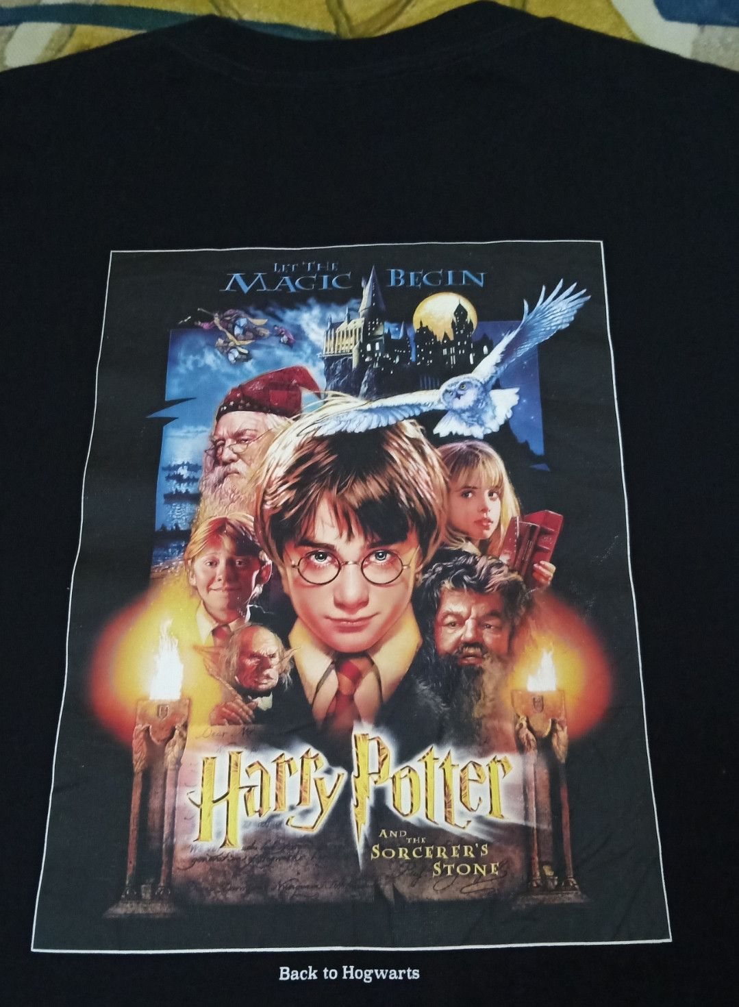 Vintage Harry Potter and the Sorcerer's Stone T-shirt Size US XL / EU 56 / 4 - 13 Thumbnail