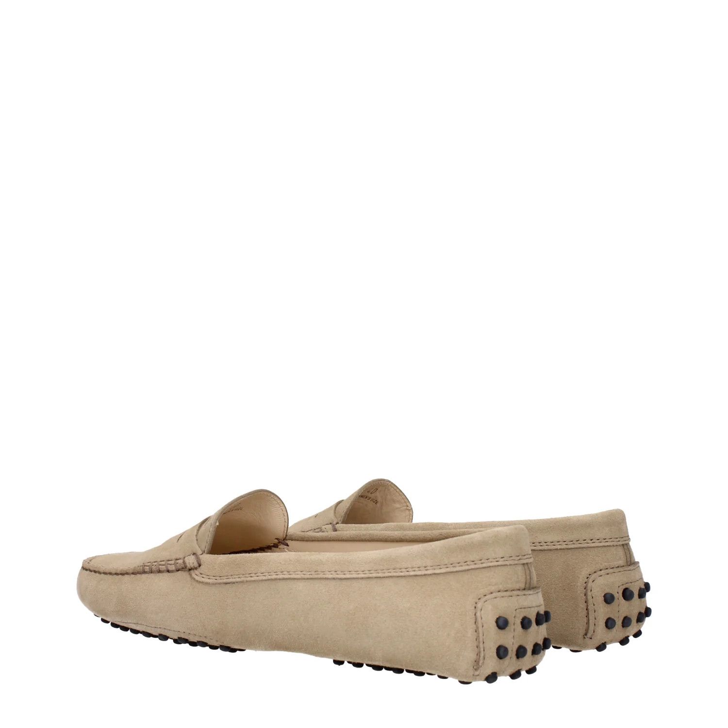 Tod's ob1o1e1224 Suede Loafers in Beige Size US 10 / IT 40 - 4 Thumbnail