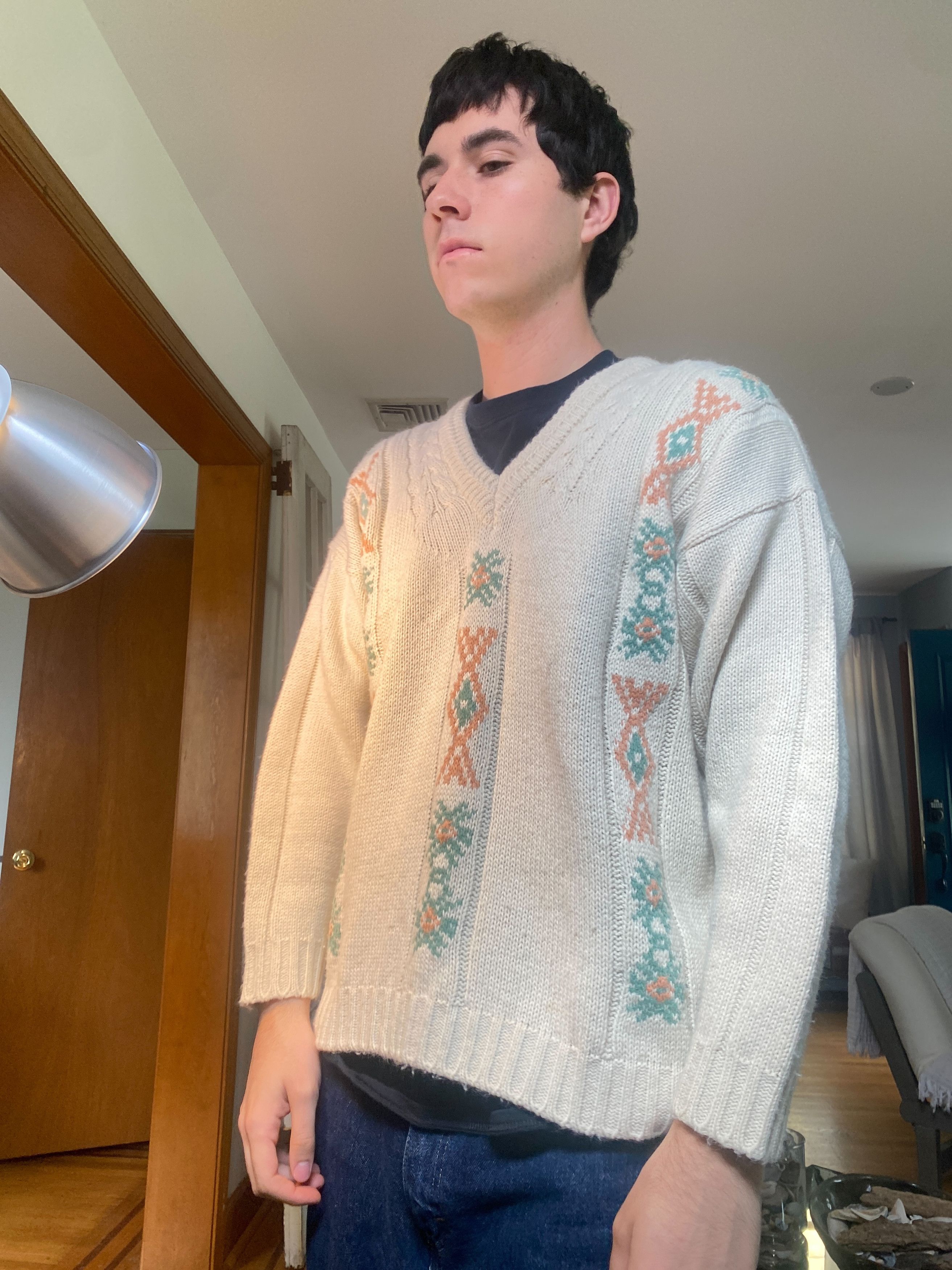 Other Vintage Italian Sweater Size M / US 6-8 / IT 42-44 - 4 Thumbnail