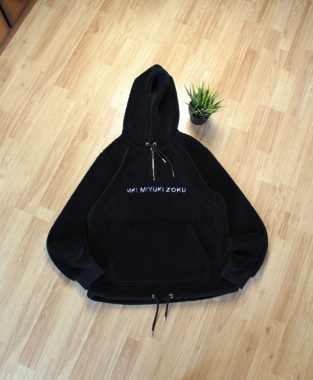 Mki Miyuki Zoku 🔥 MKI MIYUKI ZOKU Sherpa Fleece Hoodie Jacket London Teddy Size US M / EU 48-50 / 2 - 2 Thumbnail
