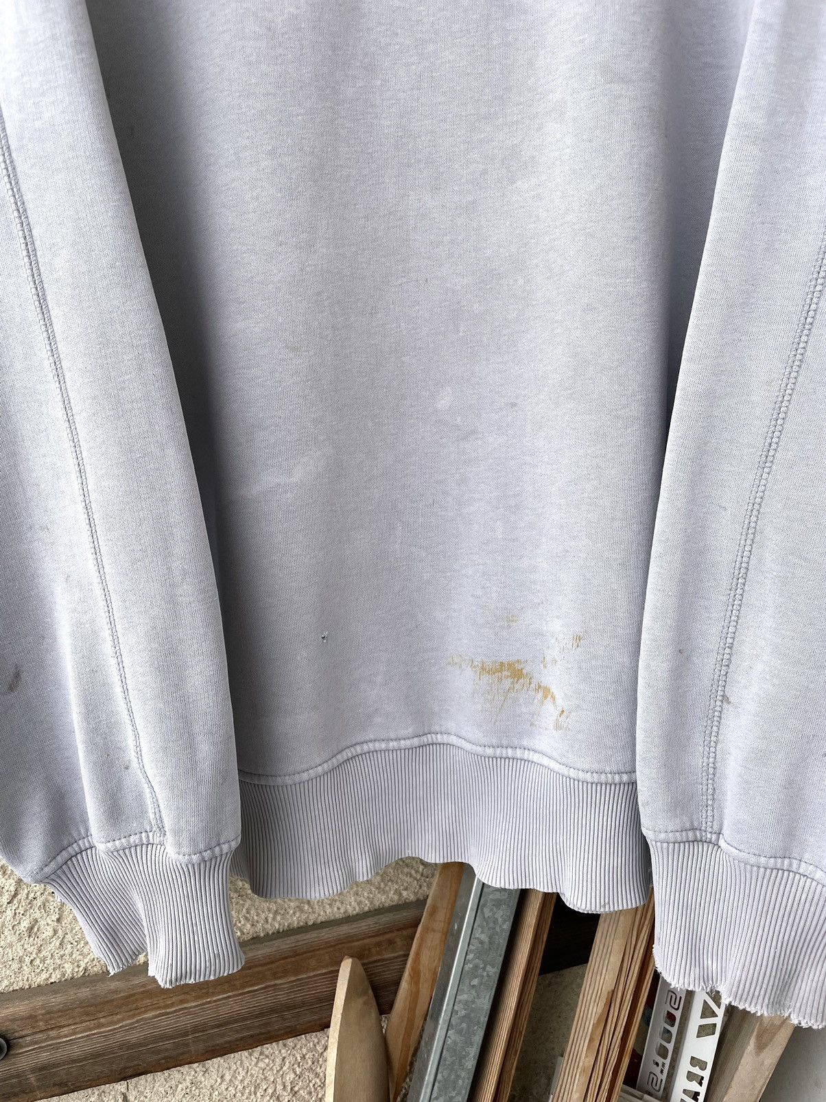 Nike Vintage Y2K Nike Big Logo Distressed Trashed Sweatshirt Size US XL / EU 56 / 4 - 9 Thumbnail