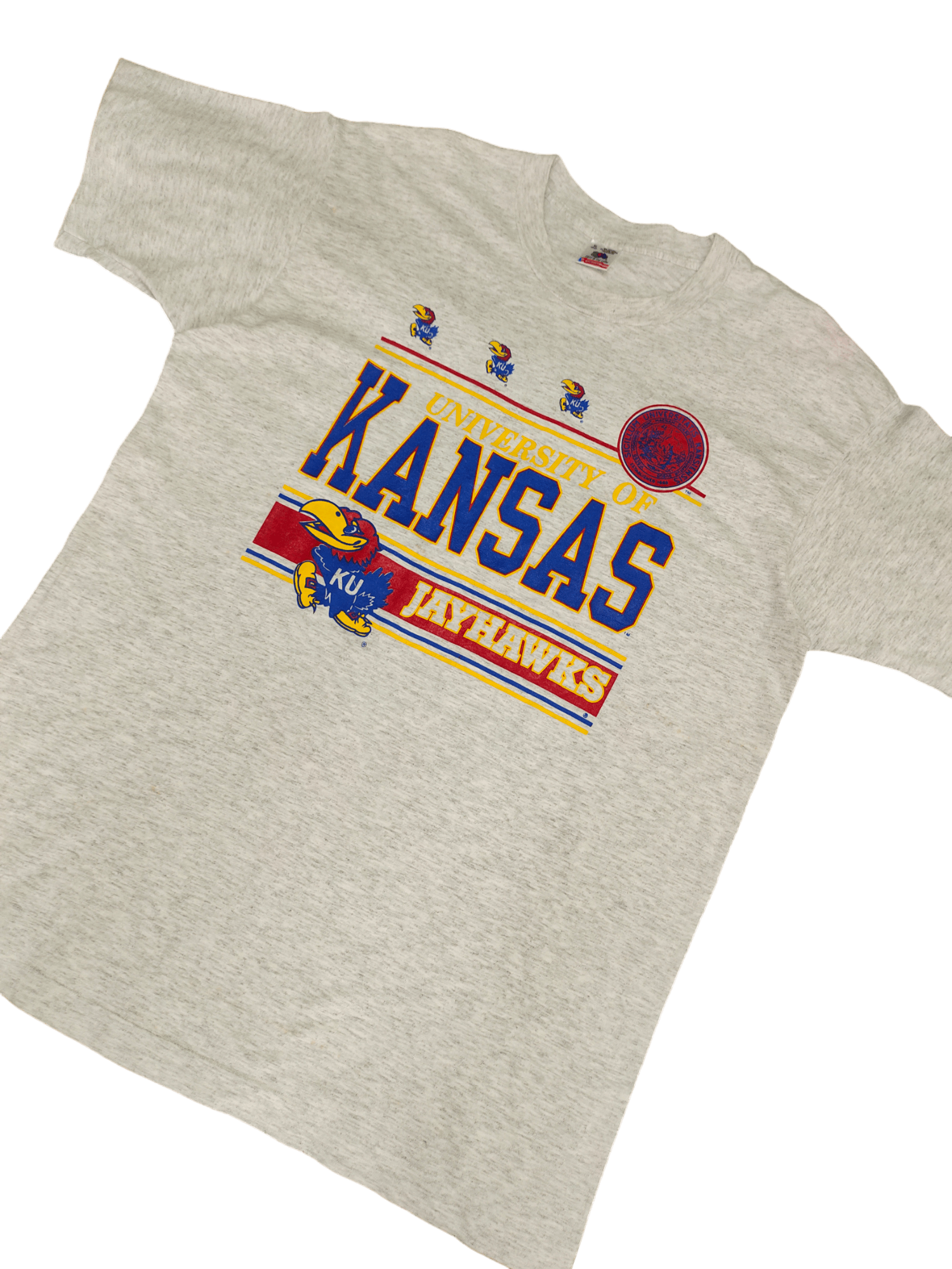 Vintage 90s University Kansas Jayhawks Ncaa T-Shirt