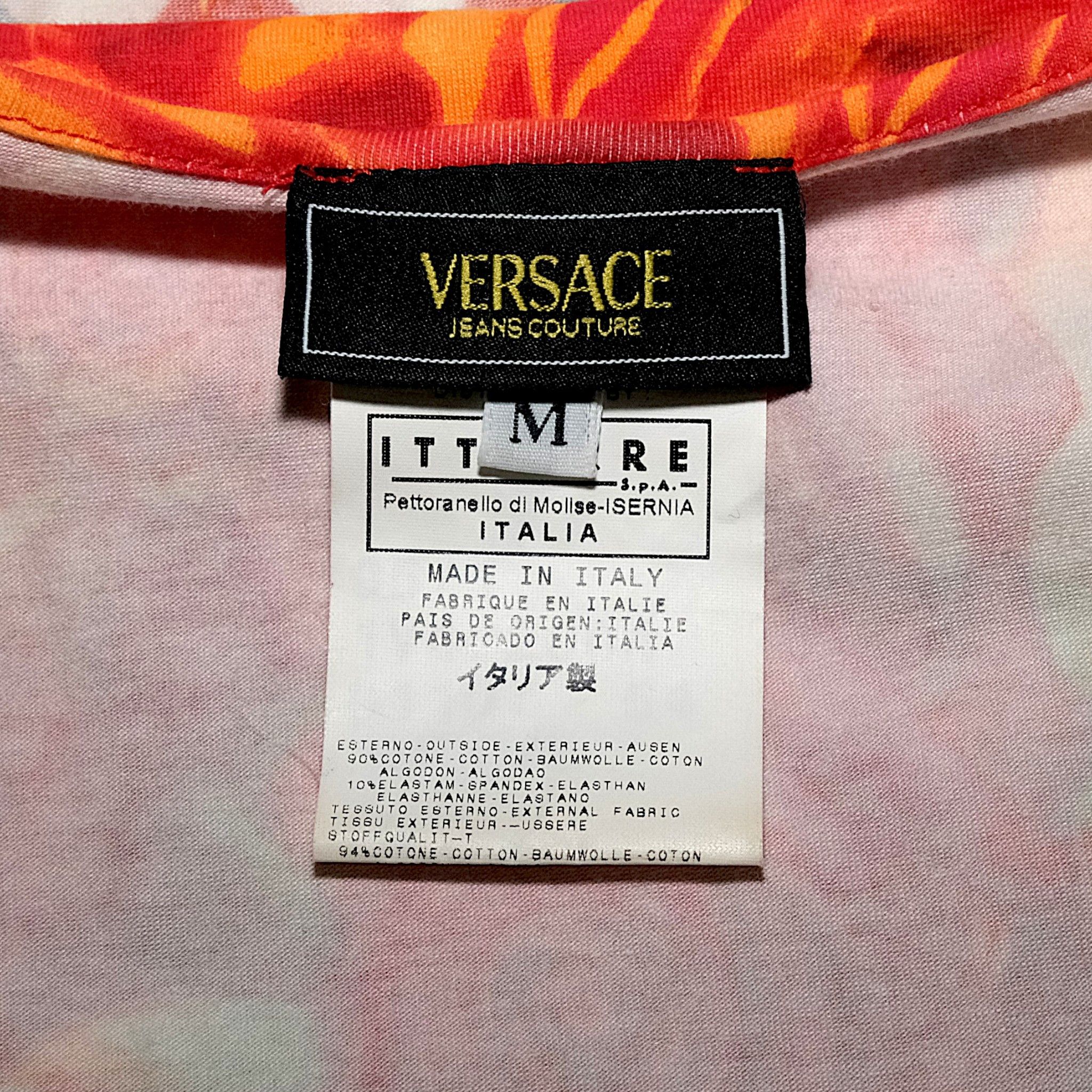 Versace Jeans Couture Jim Dine Heart Graffiti Print Tank Top Size M / US 6-8 / IT 42-44 - 5 Thumbnail