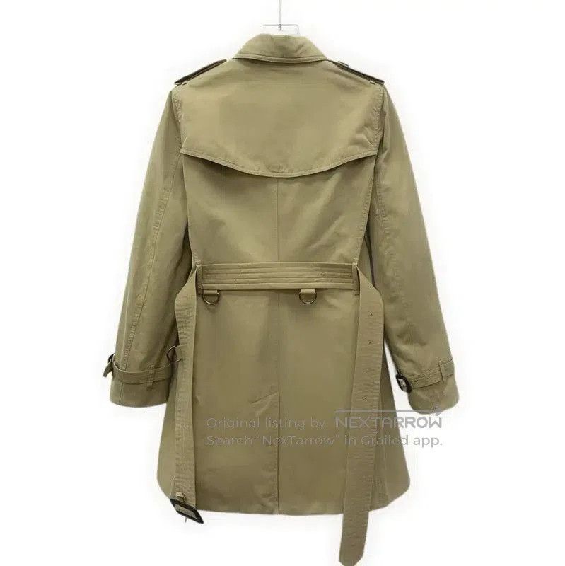 Burberry Burberry Brown Cotton Women's Trench Coat. Size S / US 4 / IT 40 - 1 Thumbnail