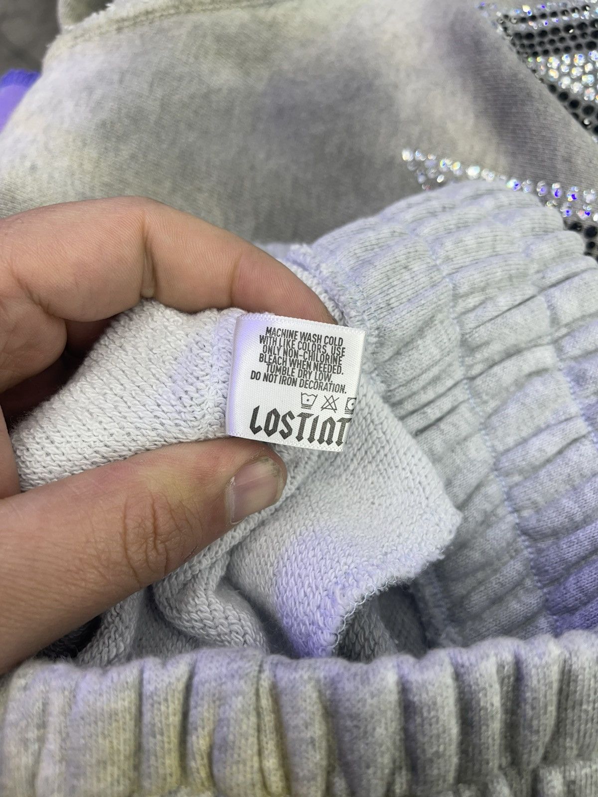 LOST INTRICACY Lost intrcacy Sweatpants (grey) Size US 34 / EU 50 - 5 Thumbnail