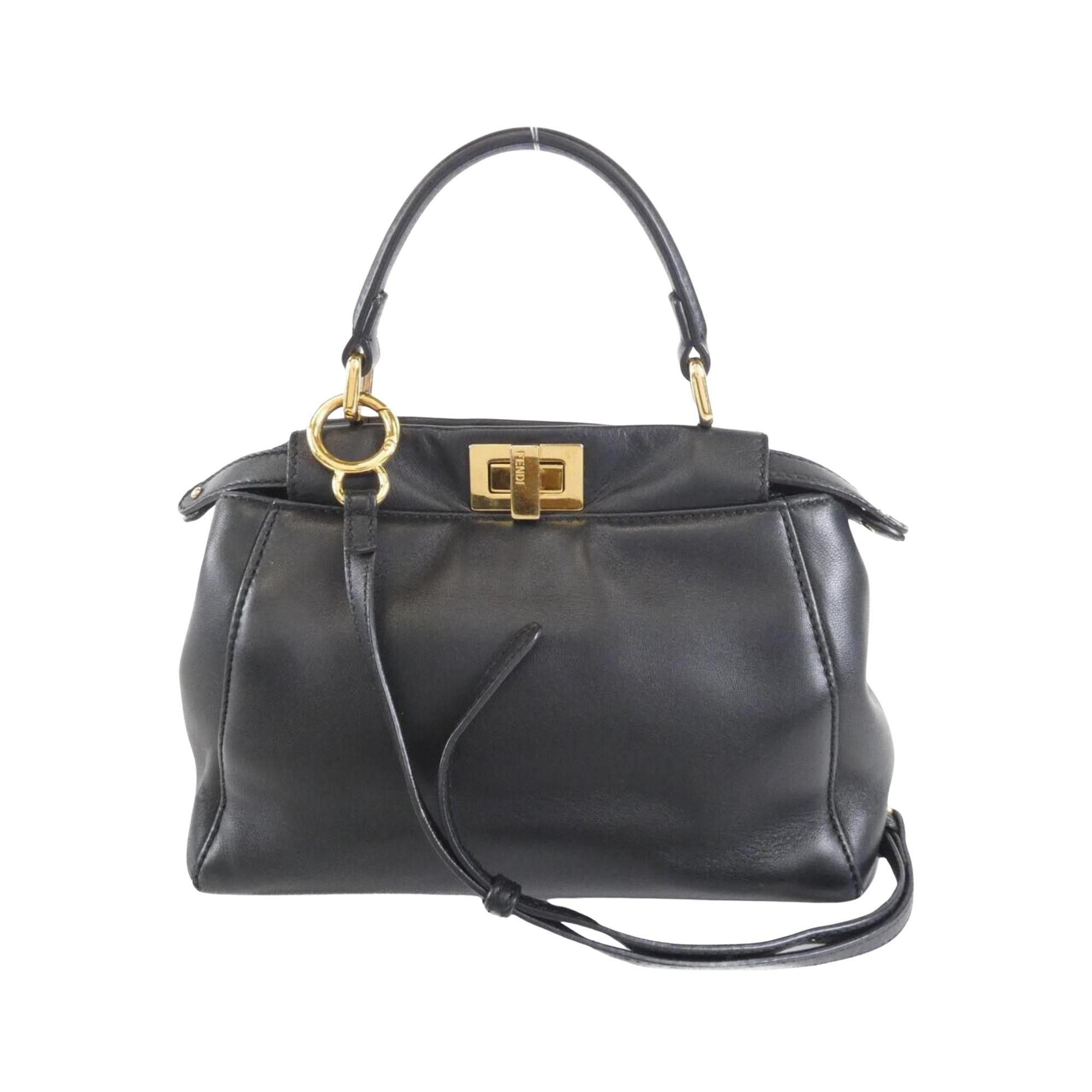 Fendi Fendi Peekaboo handbag Size ONE SIZE - 1 Thumbnail