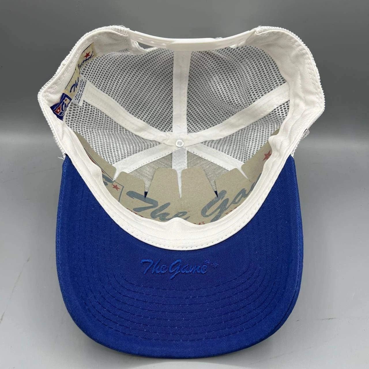 The Game Boise State Broncos NCAA Trucker Hat Men Blue Snap Back Size ONE SIZE - 2 Thumbnail