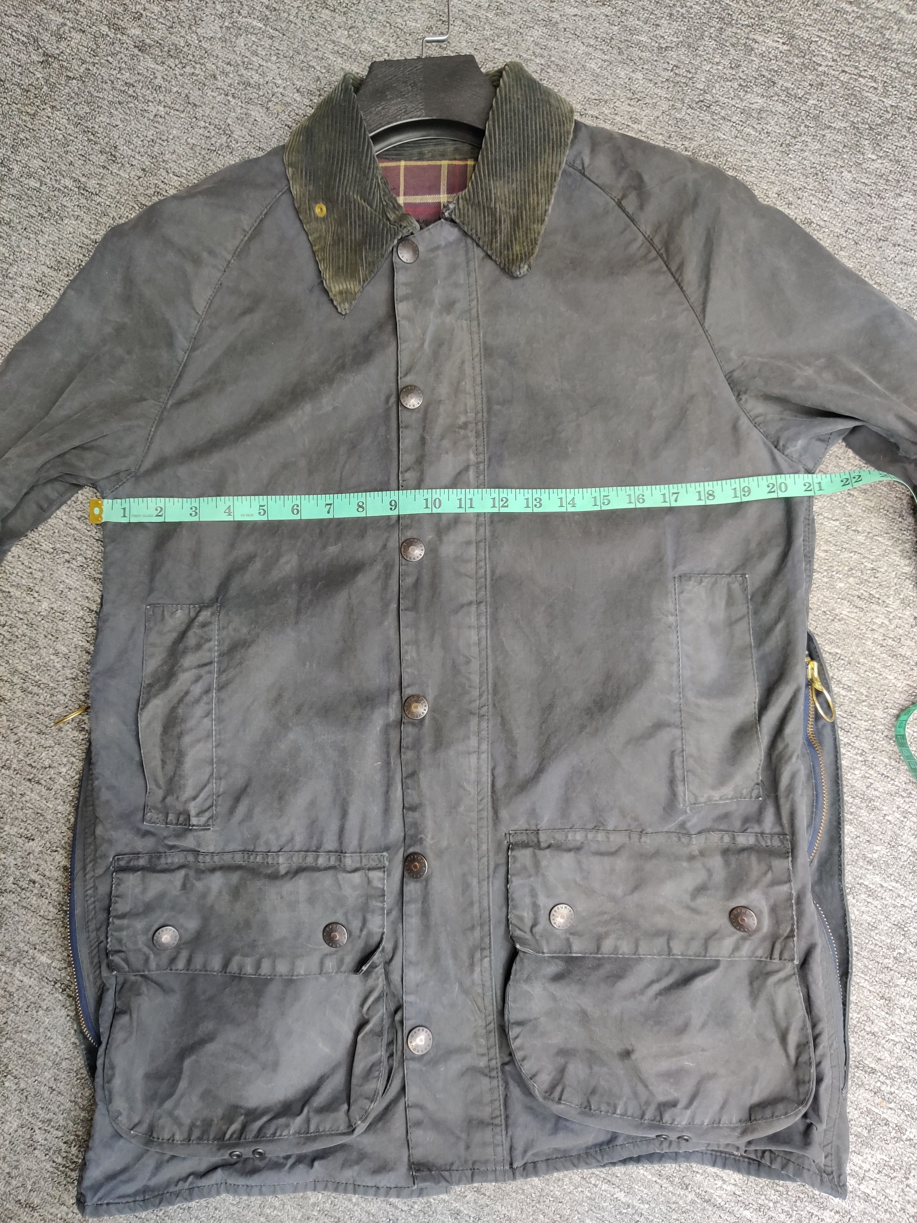 Barbour Vintage 90s Barbour Care Waxed Jacket Size US M / EU 48-50 / 2 - 13 Thumbnail