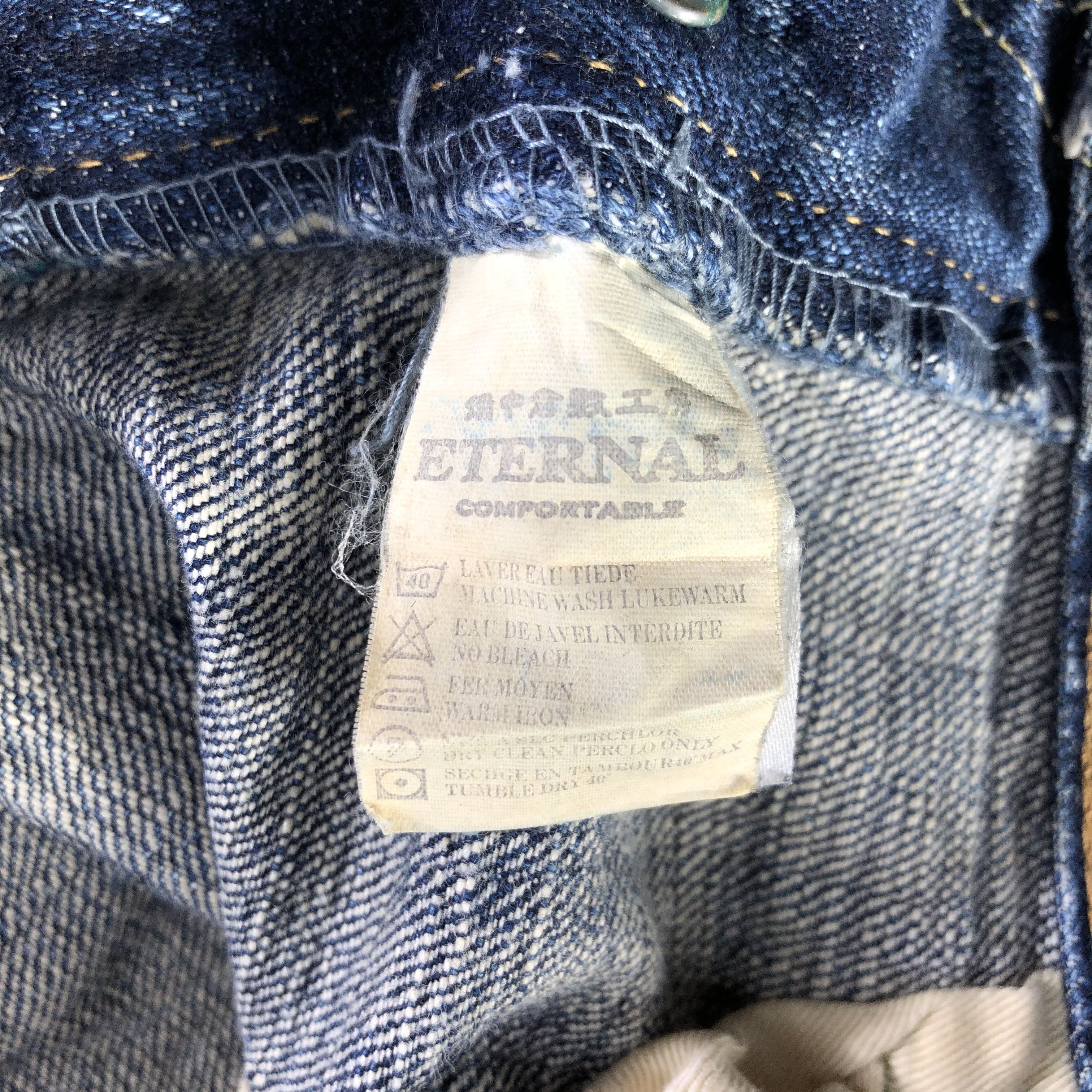 Eternal Vintage Eternal Jeans-J4583 Size US 35 - 9 Thumbnail