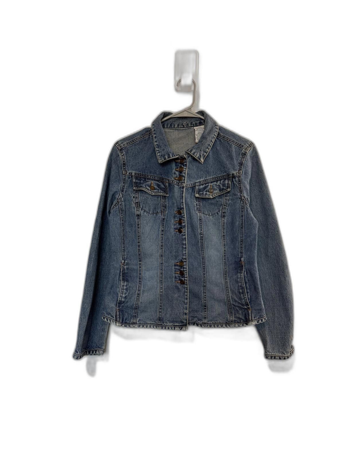 Designer Vintage Y2K 2000 style denim jean jacket. Size S / US 4 / IT 40 - 2 Thumbnail