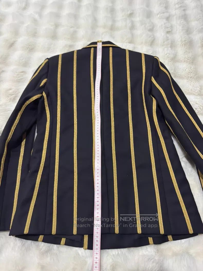 Saint Laurent Paris Saint Laurent Paris Black gold embroidered suit Size US S / EU 44-46 / 1 - 9 Thumbnail