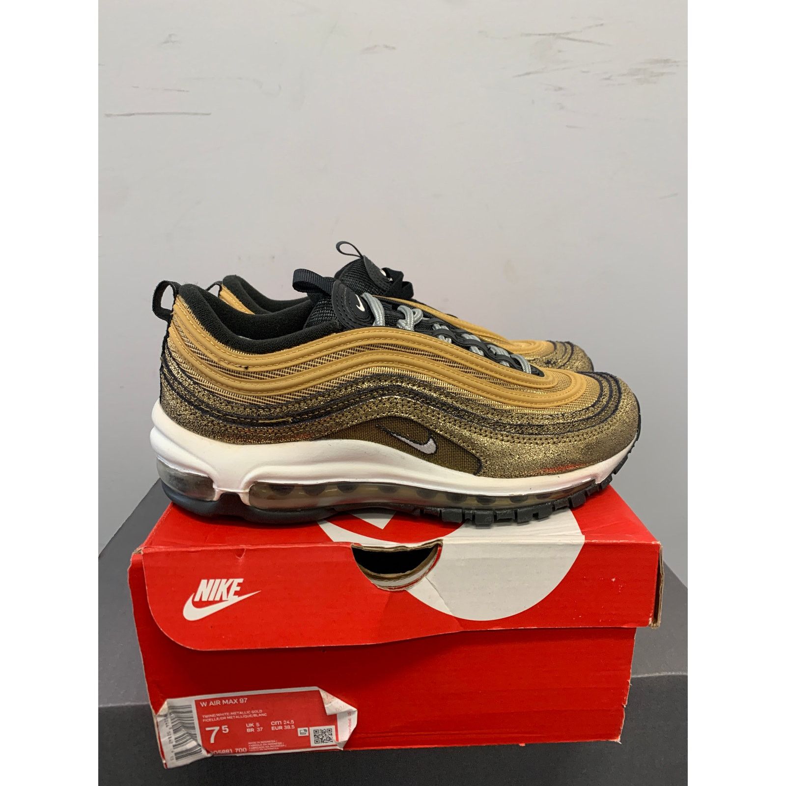 Nike Air Max 97 Golden Gals Women's Size 7.5 NEW SHIPS NOW