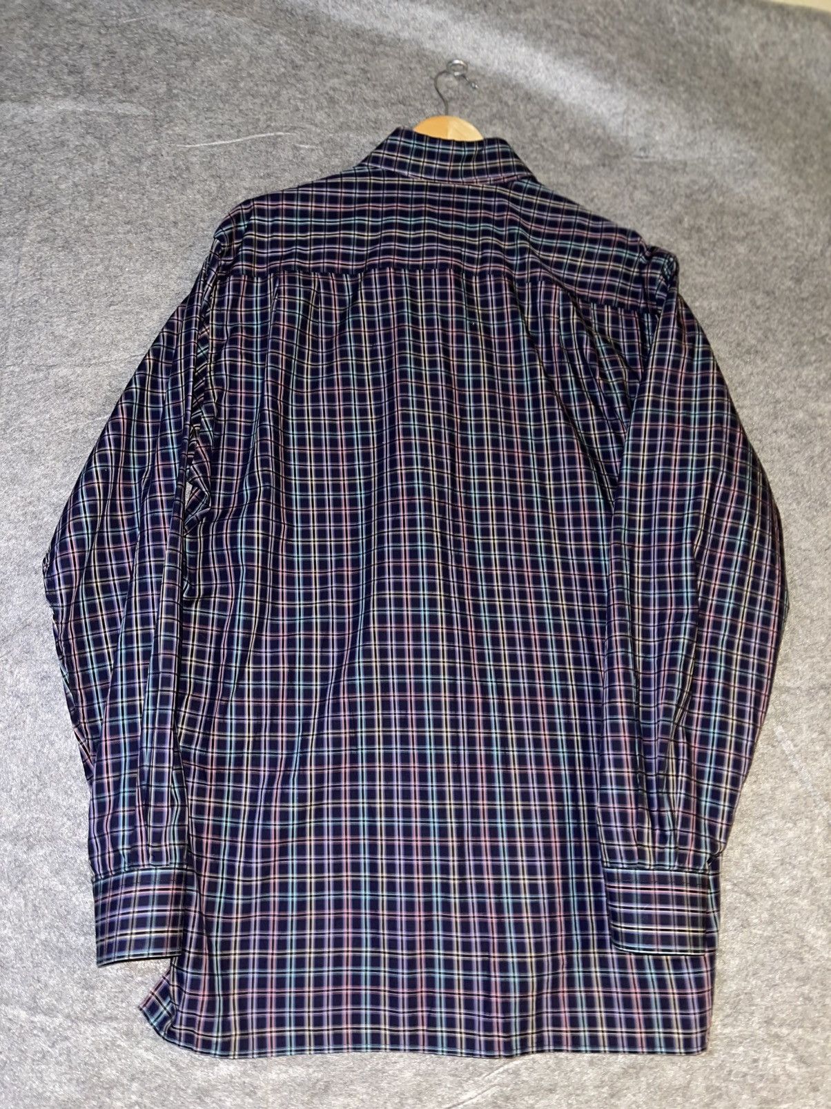 Ermenegildo Zegna Ermenegildo Zegna large Dress Shirt L 100% Cotton Made Italy Size US L / EU 52-54 / 3 - 7 Thumbnail