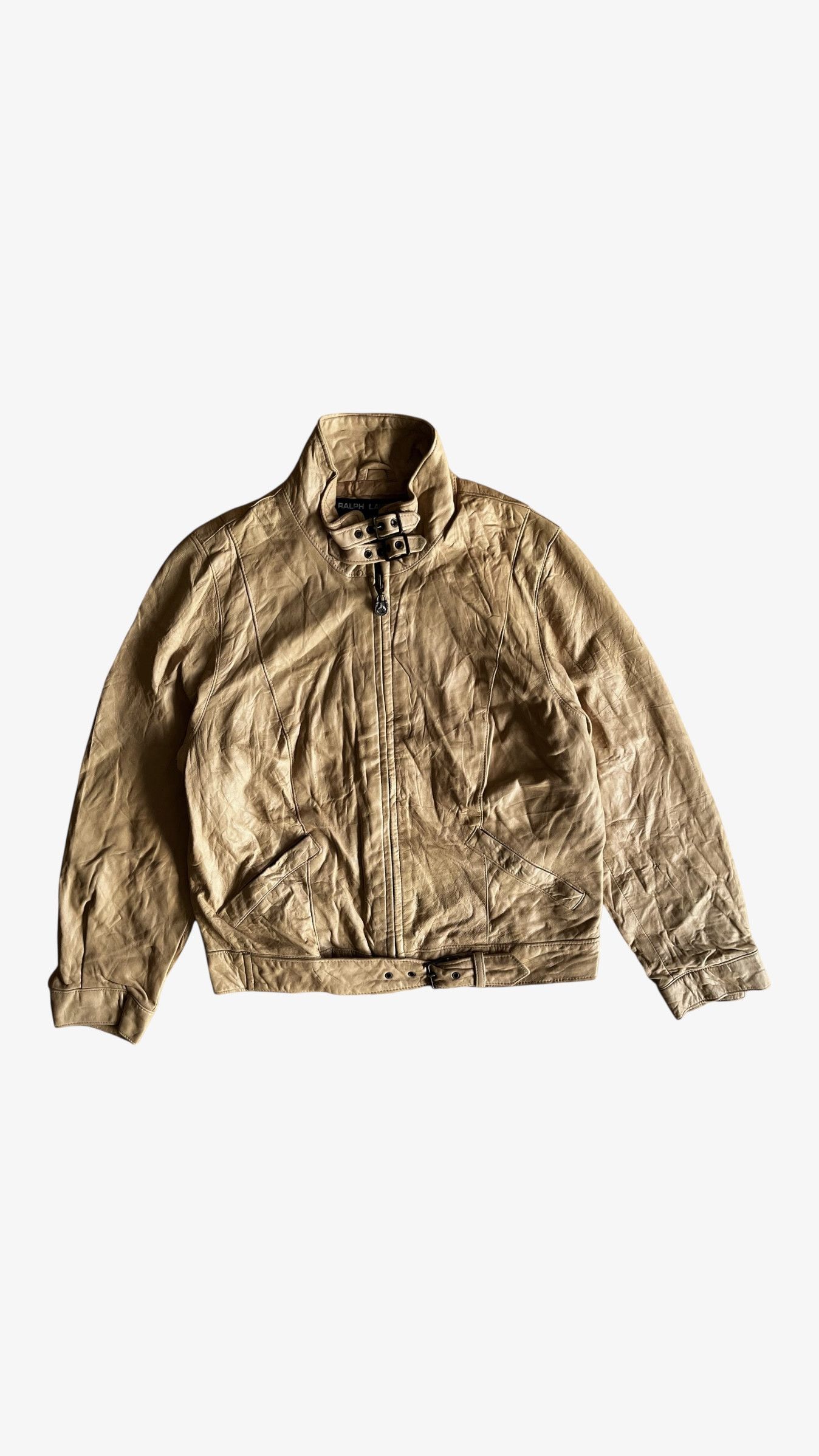 Ralph Lauren Vintage 90s Women's Ralph Lauren Leather Driving Jacket Size S / US 4 / IT 40 - 1 Thumbnail