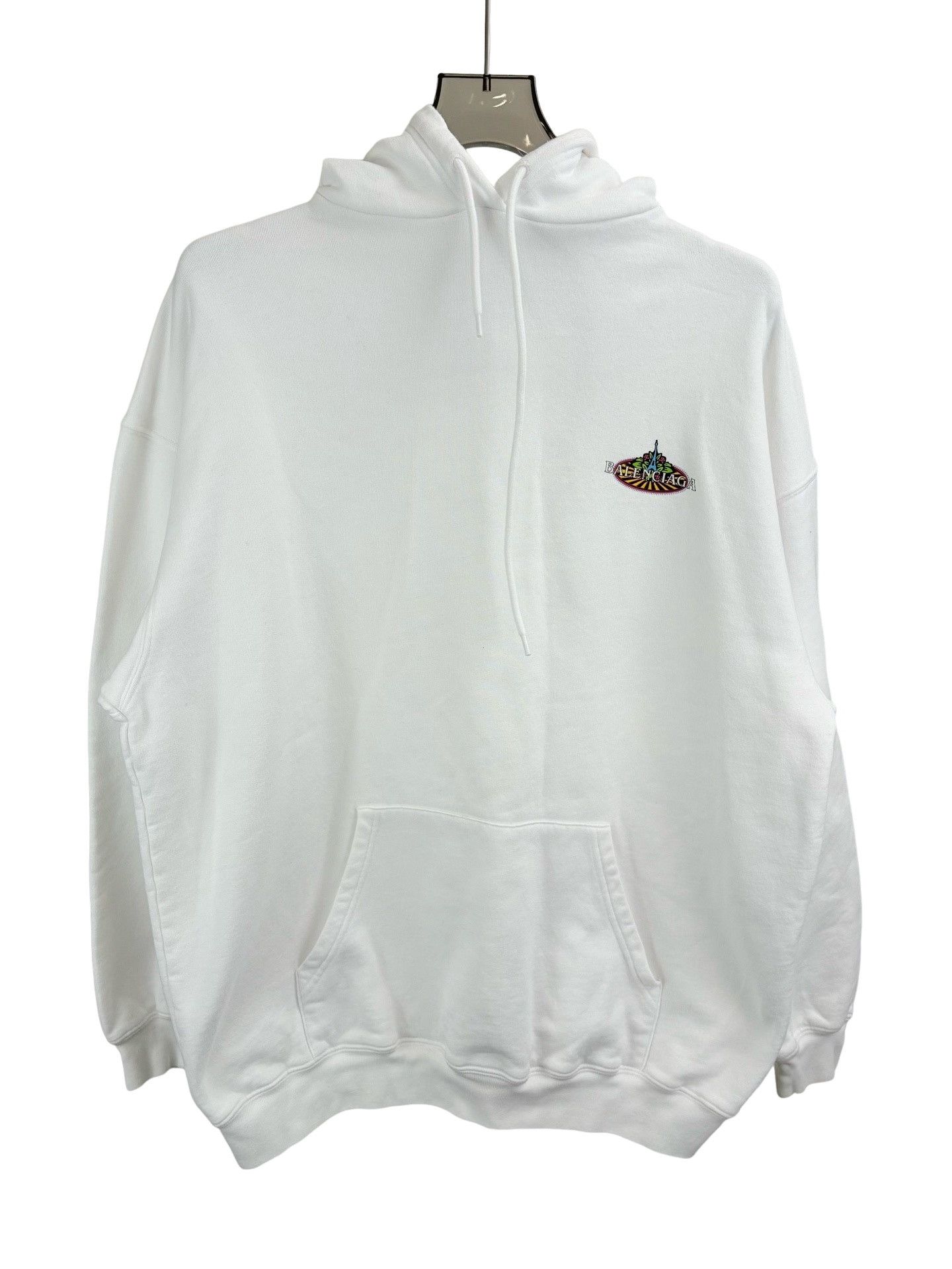 Balenciaga Balenciaga Bonjour Eiffel Tower Hoodie XS Size US XS / EU 42 / 0 - 1 Thumbnail