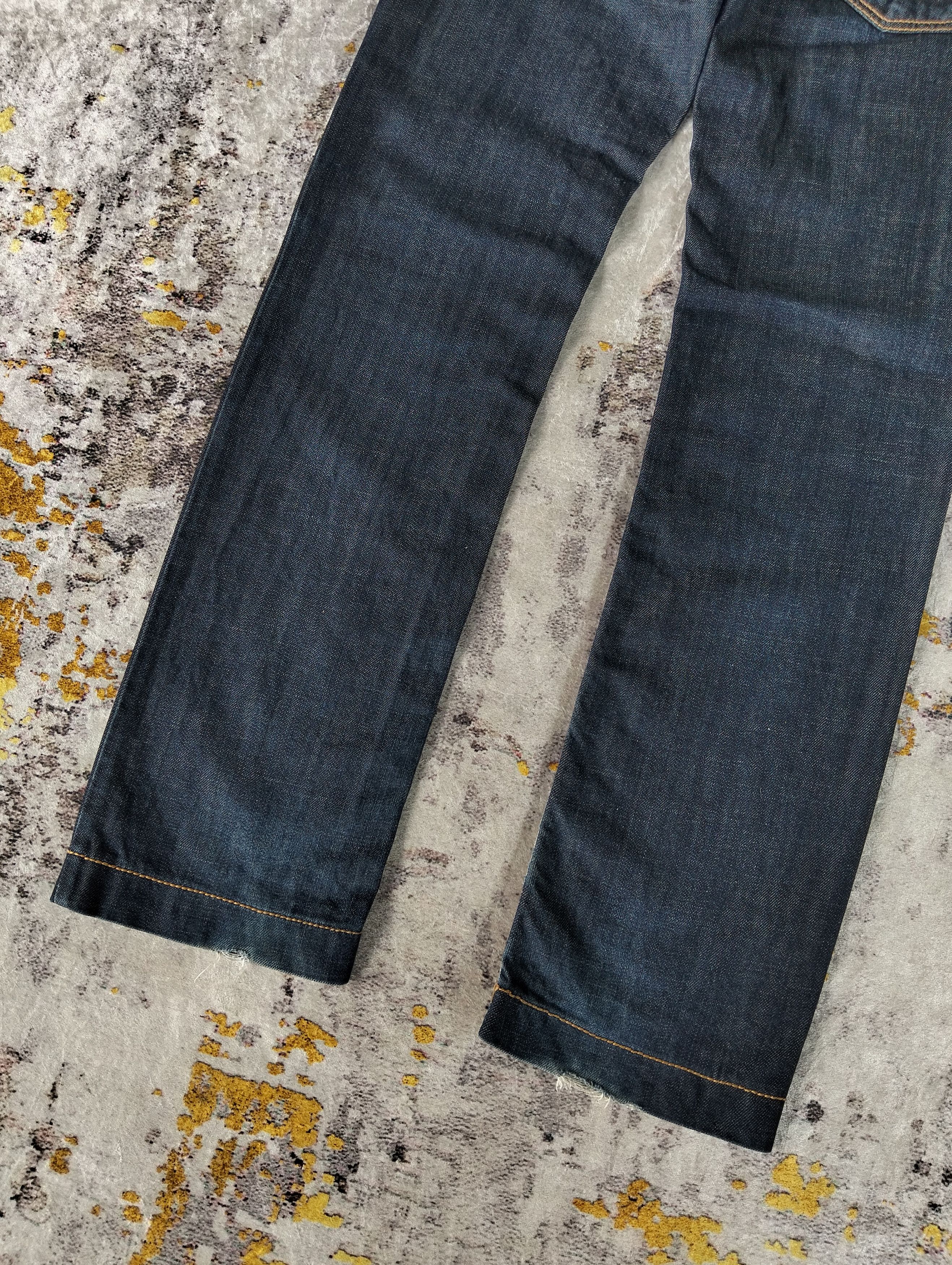 Dolce & Gabbana Vintage Dolce & Gabbana Embroidered ButtonFly Low Rise Jeans Size US 32 / EU 48 - 8 Thumbnail