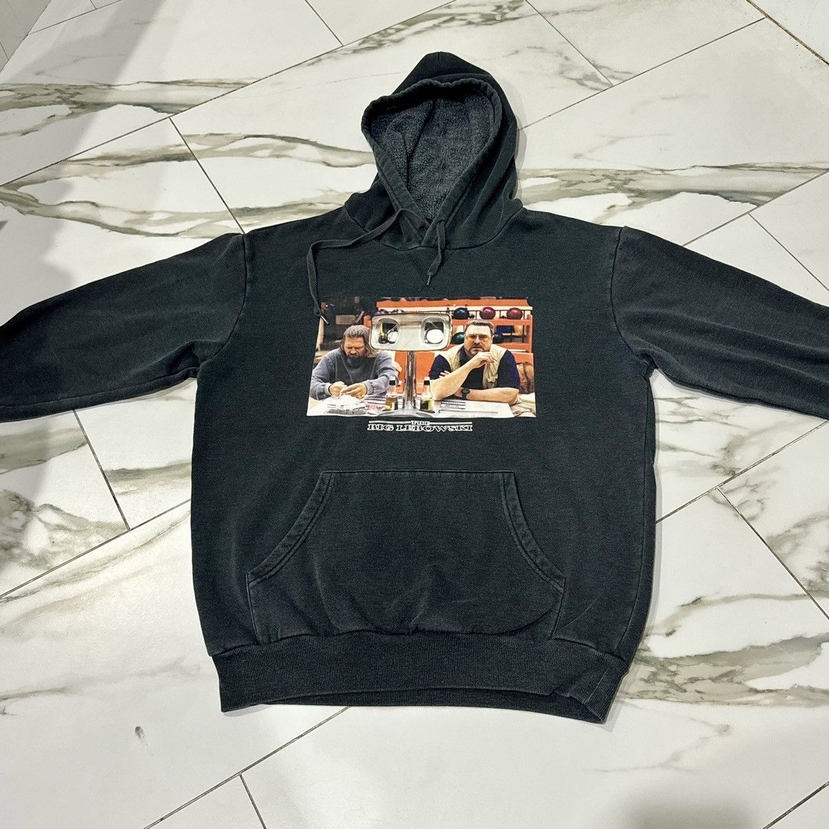 Designer DUUMBGOOD BIG LEBOWSKI HOODIE! Size US L / EU 52-54 / 3 - 5 Thumbnail
