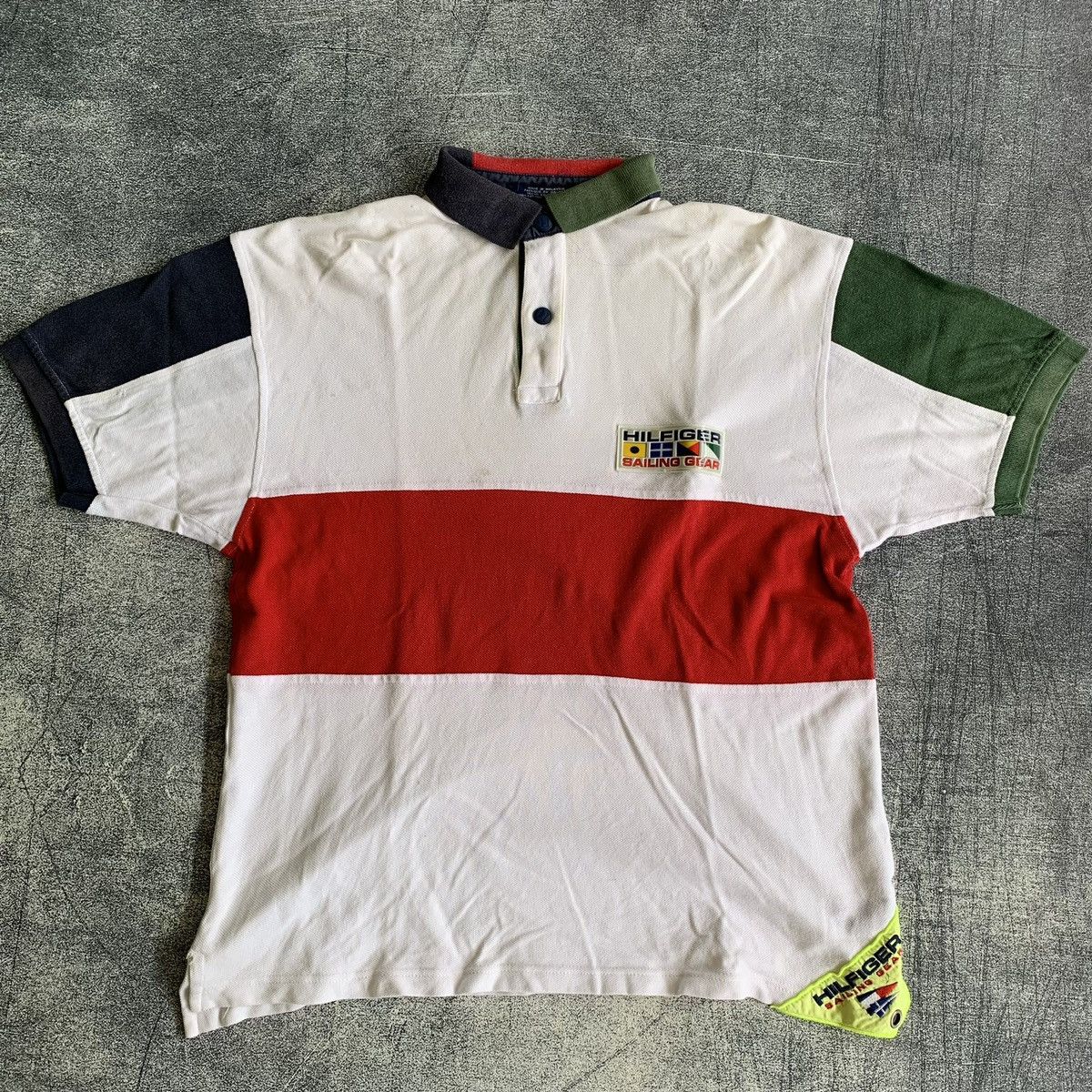 Tommy Hilfiger Vtg Tommy Hilfiger Sailing Gear Size US L / EU 52-54 / 3 - 1 Thumbnail