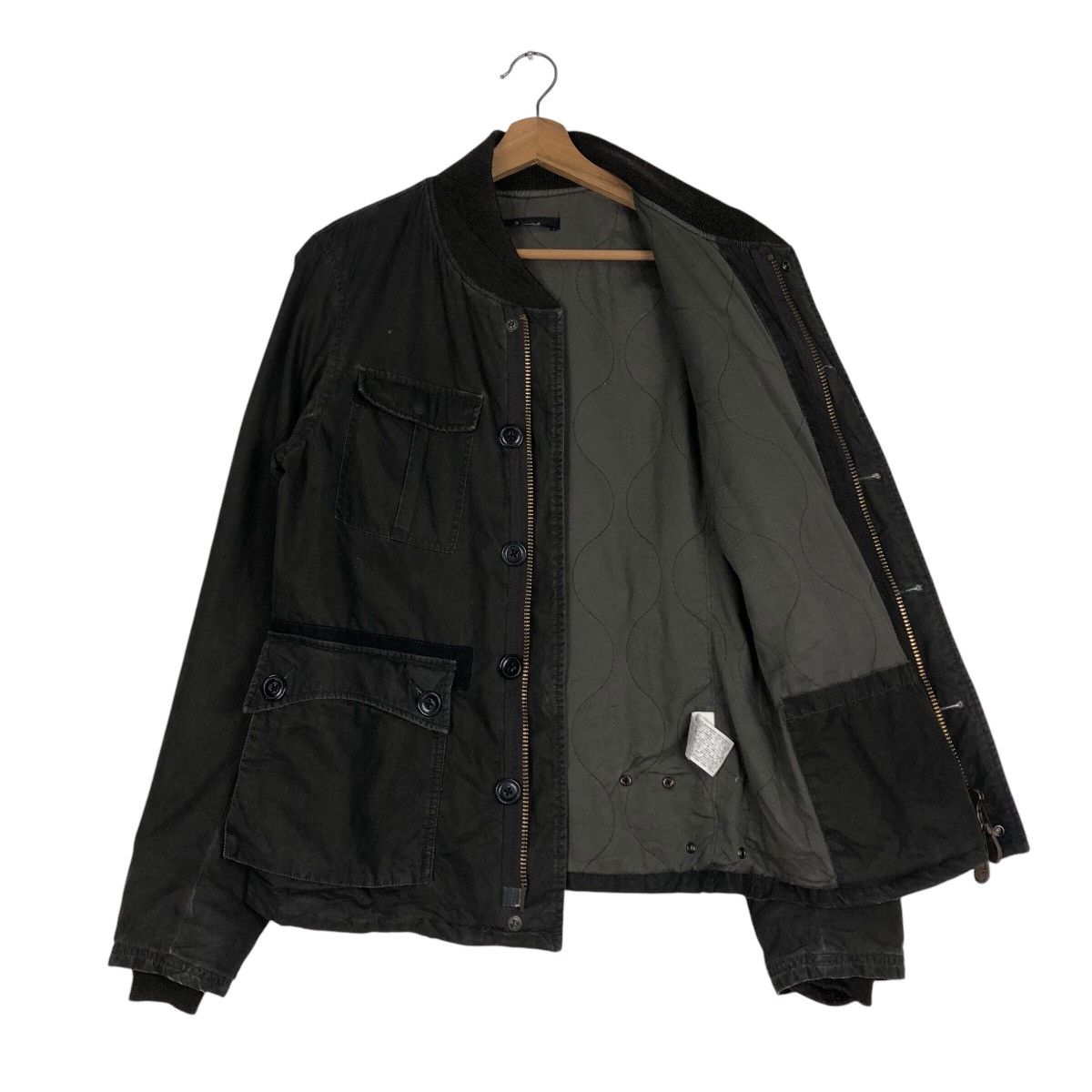 Japanese Brand Biker Jacket Parachute Bondage Design Johnbull Issey Miyake Size US M / EU 48-50 / 2 - 12 Thumbnail
