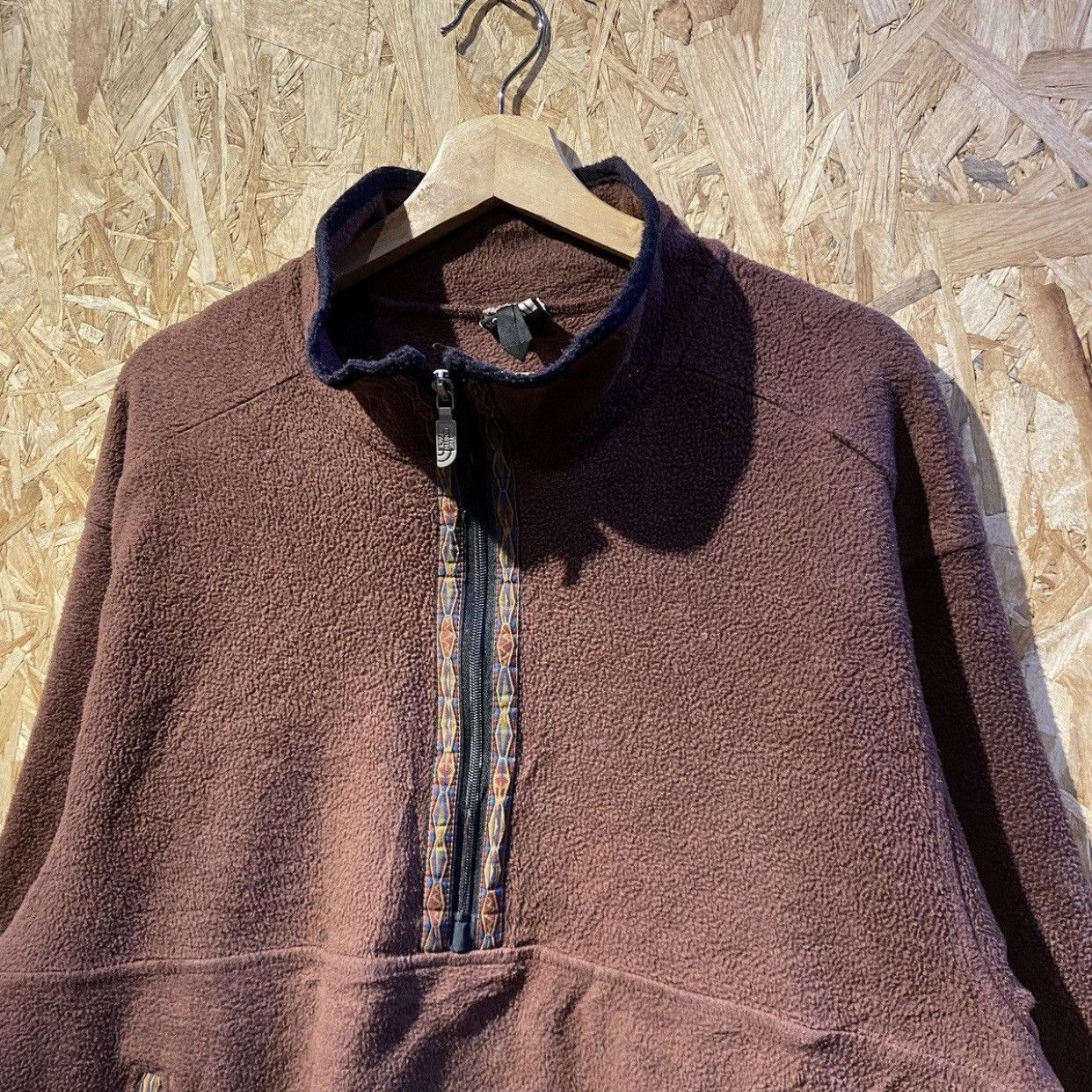 The North Face × Vintage Vintage The North Face Fleece Half Zipper Jackets Size US L / EU 52-54 / 3 - 3 Thumbnail