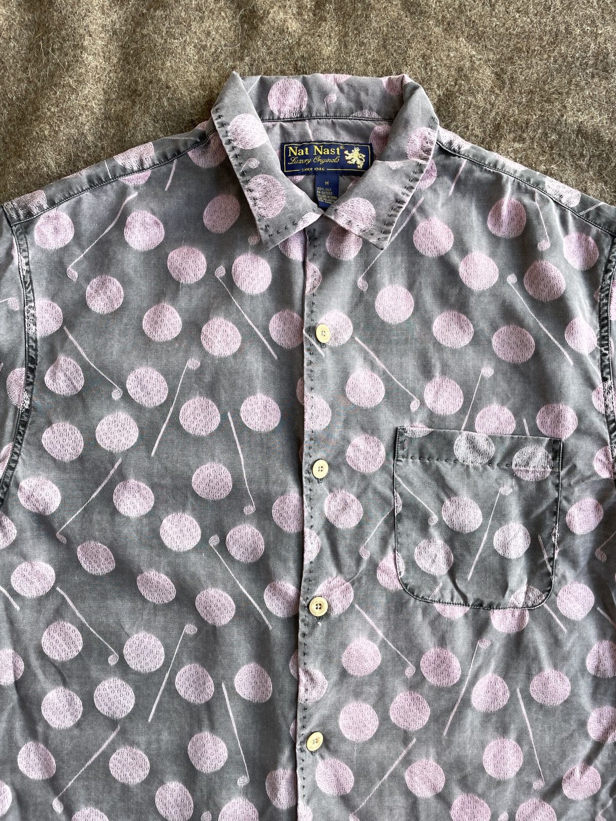 Nat Nast Nat Nast Silk Shirt Size US M / EU 48-50 / 2 - 2 Thumbnail