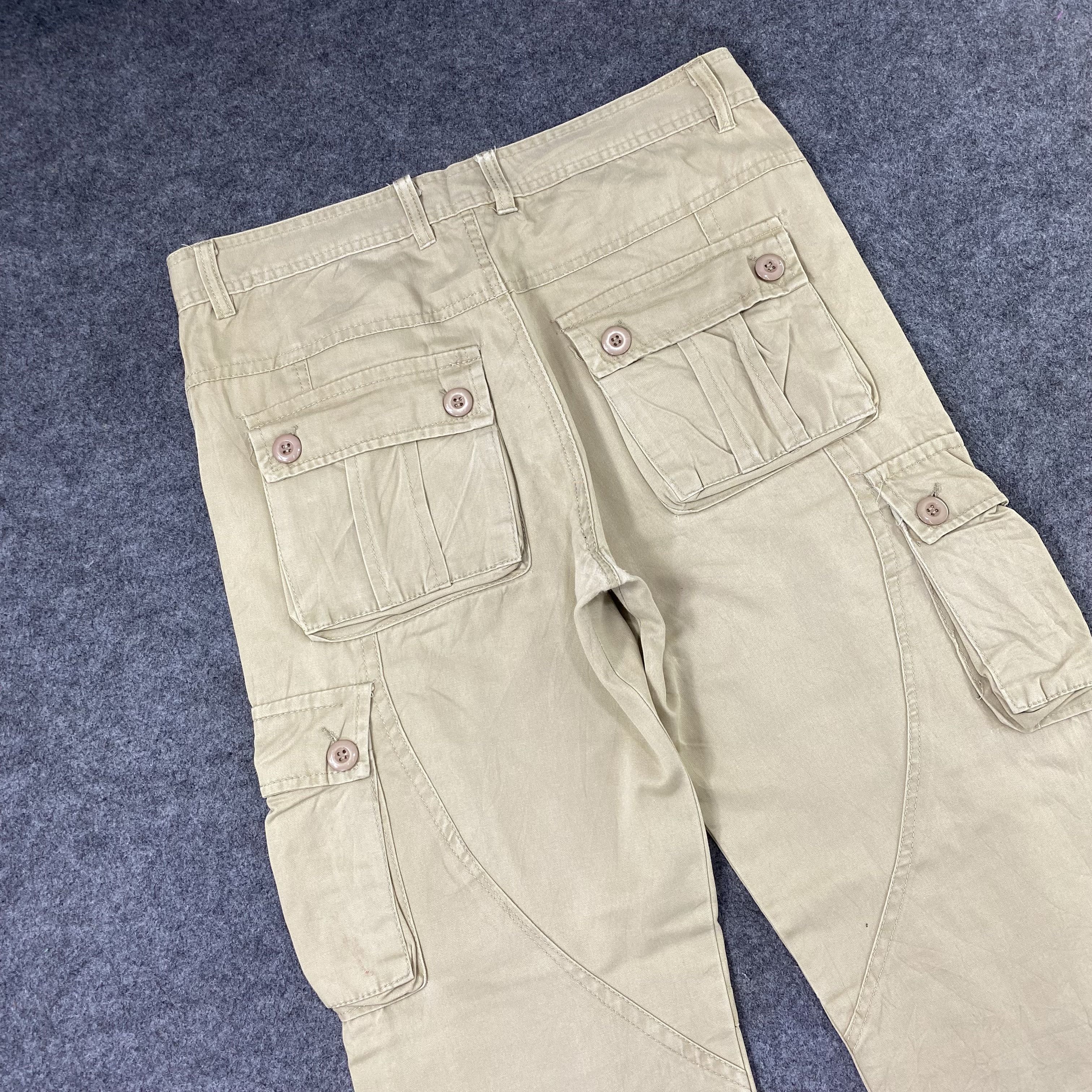 Japanese Brand Cargo pants Multi Pocket - C018