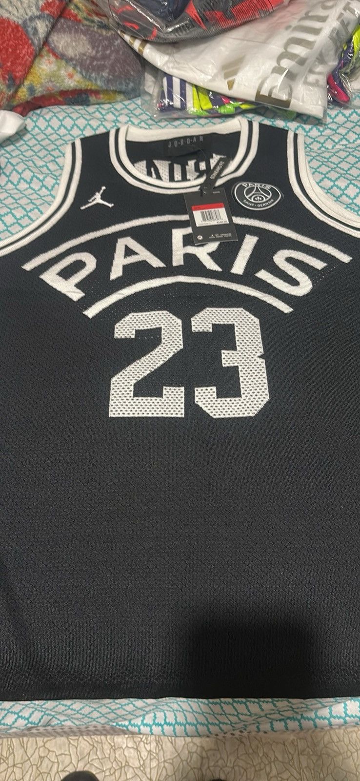Jordan Brand Jordan X PSG Jersey 23 Size US L / EU 52-54 / 3 - 3 Thumbnail