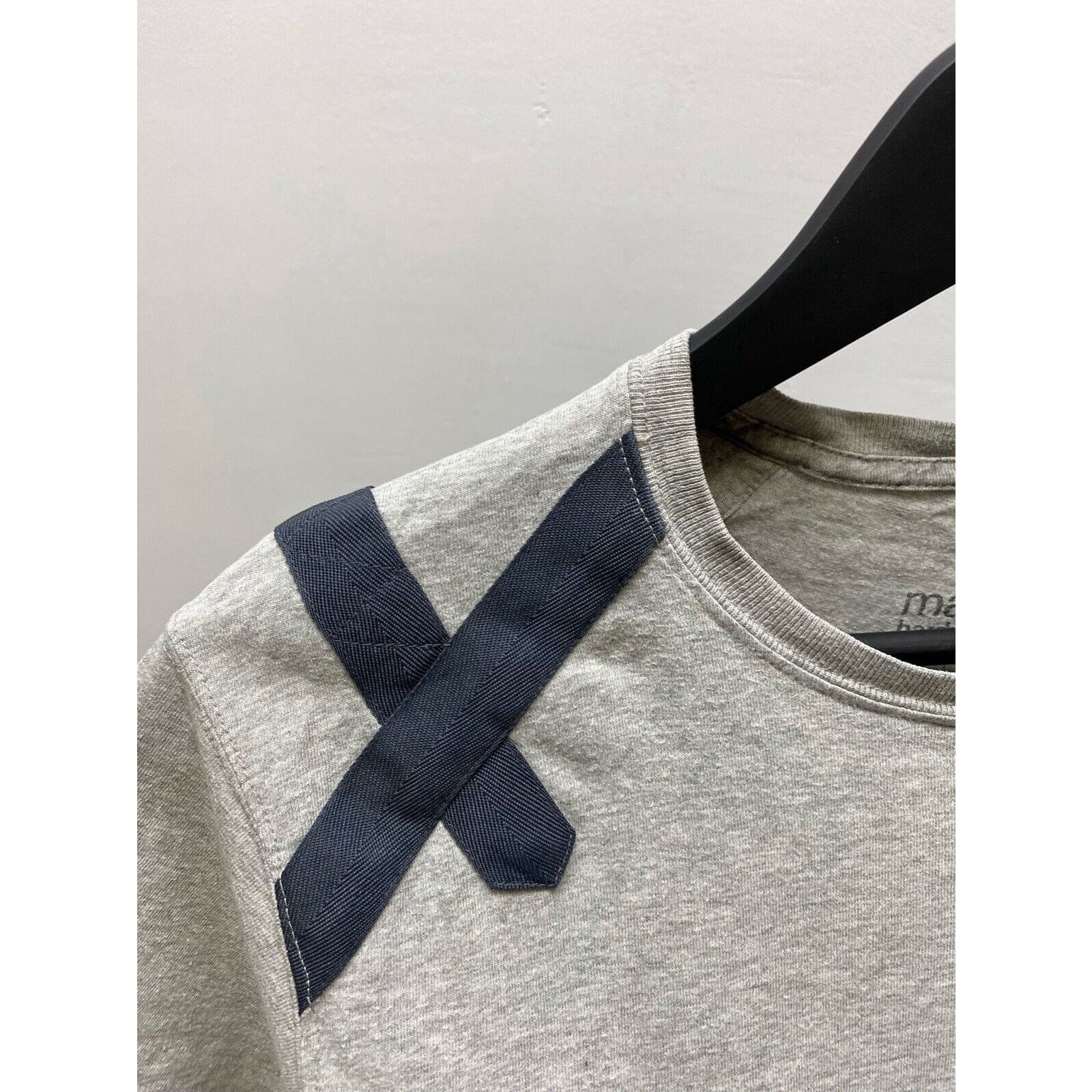 Maharishi Maharishi Hardy Bleacman Artwork T Shirt Size M Grey Men Size US M / EU 48-50 / 2 - 13 Thumbnail