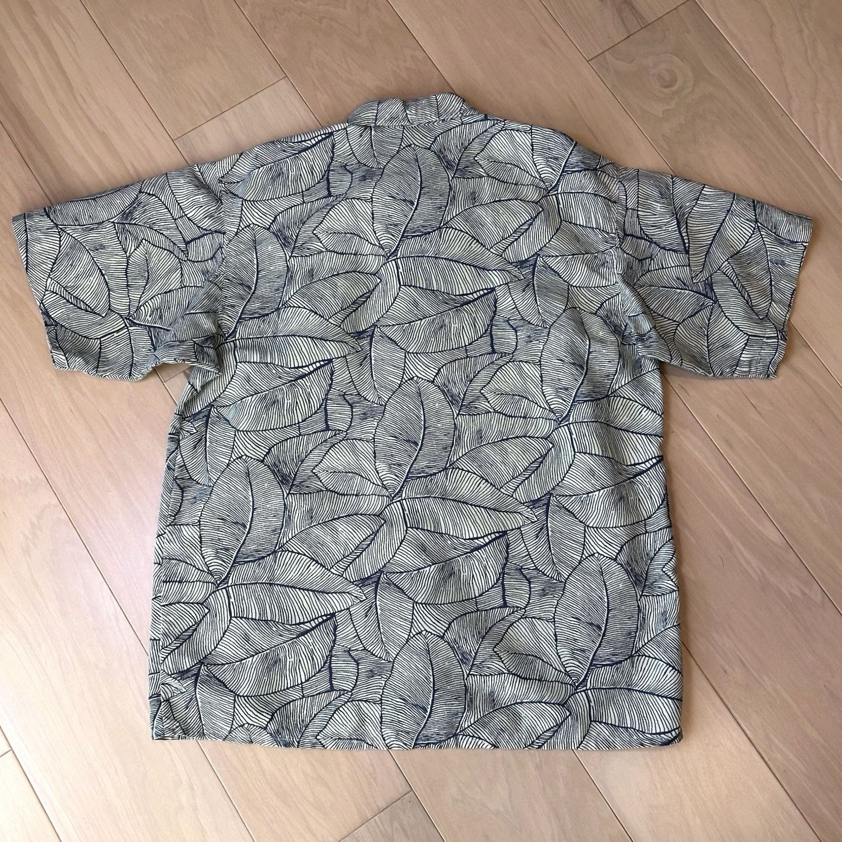 Gramicci Gramicci Button Up Camp Shirt Short Sleeve Men’s L Tan Floral Pattern Casual Travel Workwear Mens Size US L / EU 52-54 / 3 - 3 Thumbnail